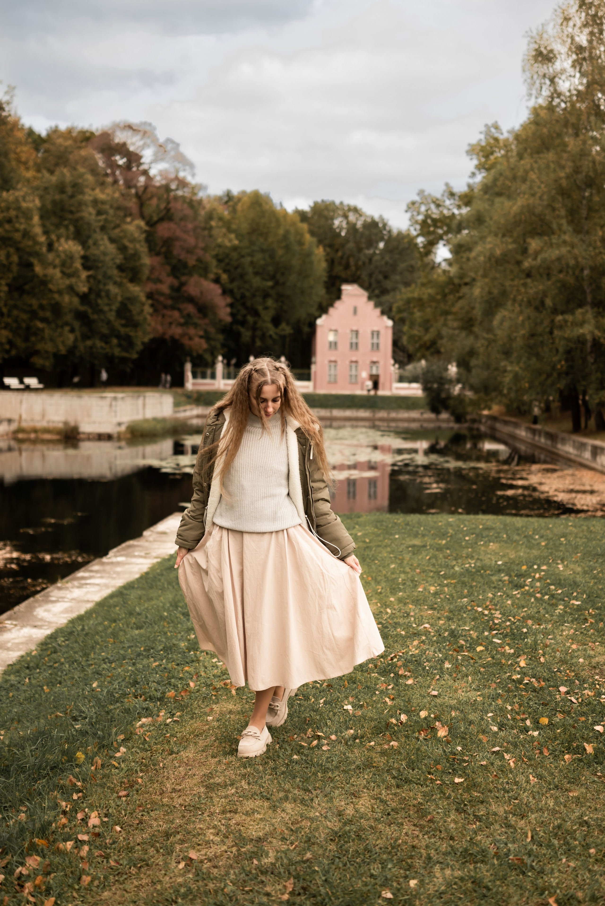 Осенняя Love story в Кусково. Фотограф Ксения Огородова портфолио