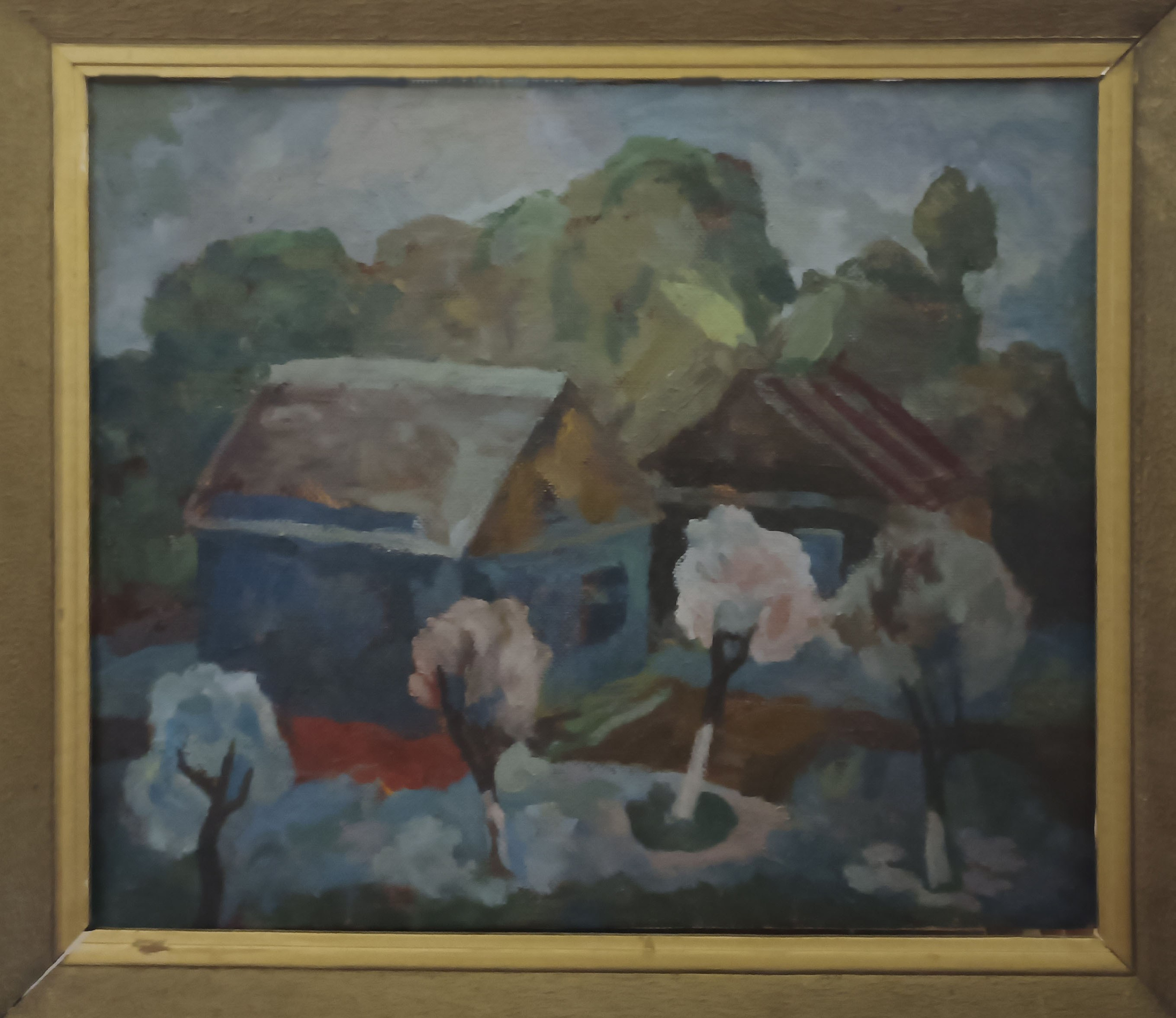 «Цветущий сад» 2005 год. Художник Величко Вадим Семёнович