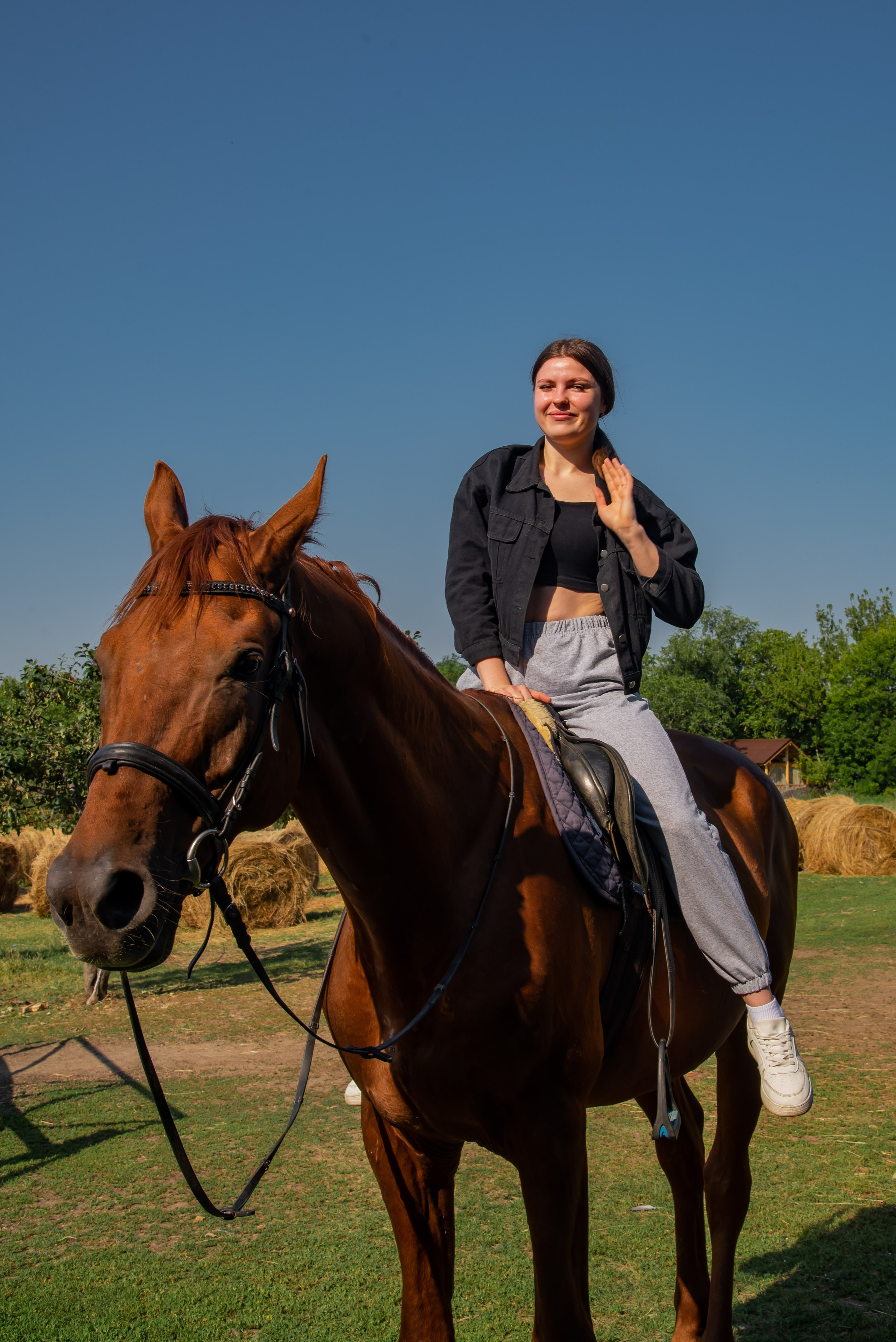 Конная прогулка. Фотограф Галина Нестерова