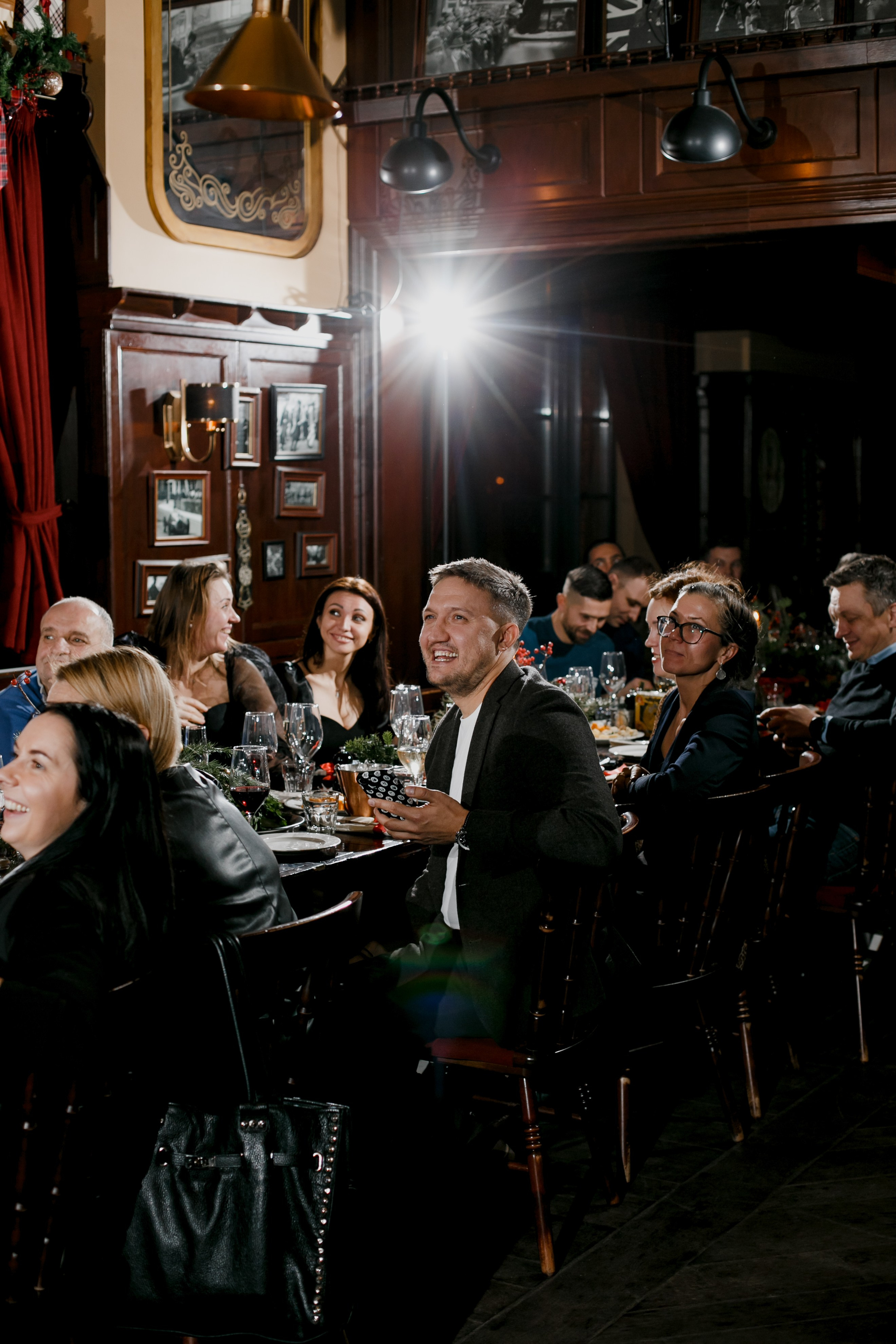Новогодний корпоратив ГК «Хорошие рестораны». Майя Алиева Свадебный фотограф в Санкт-Петербурге