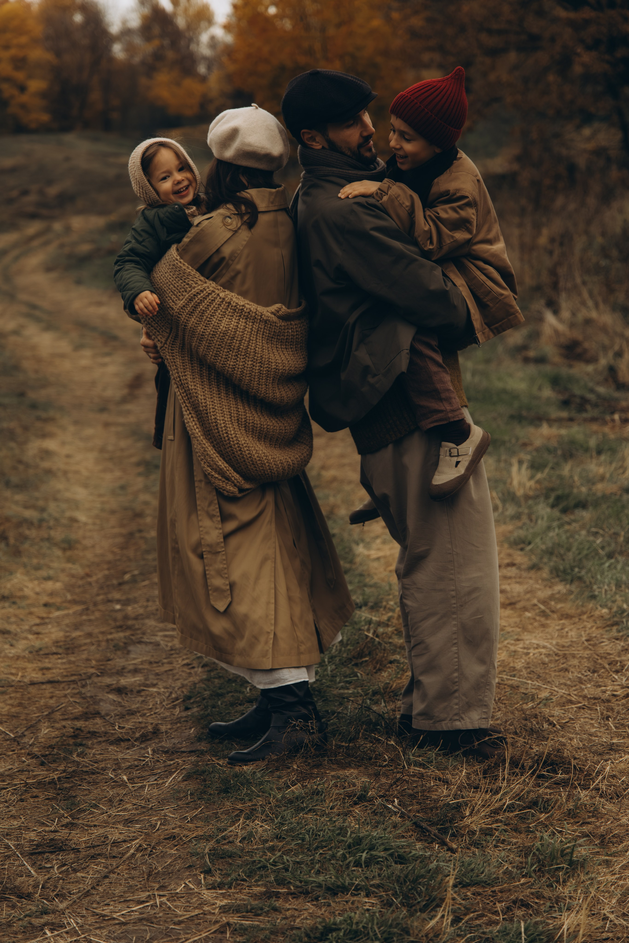 Теплая осенняя история. Семейный фотограф в Москве Лоншакова Кристина