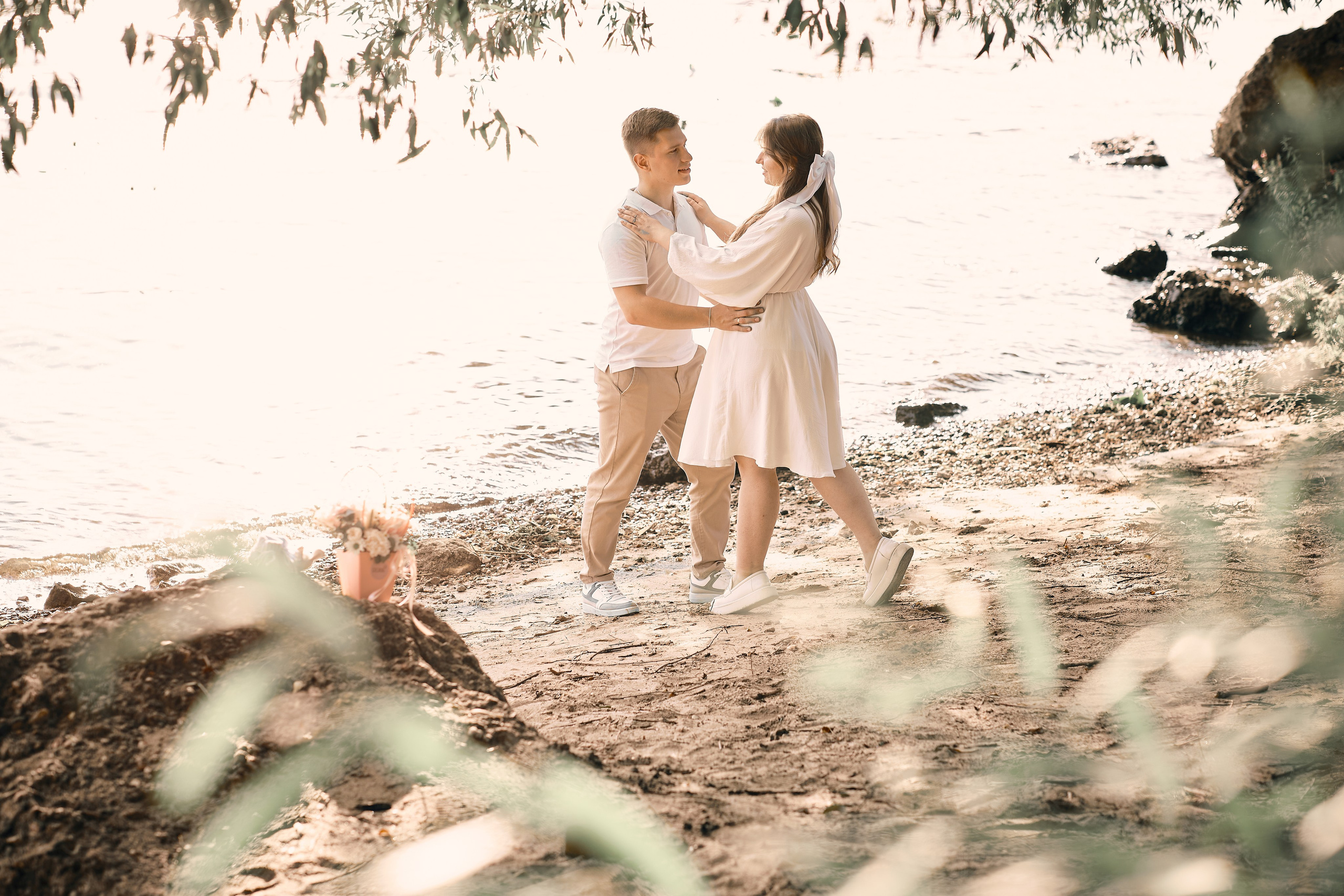 Прогулка по берегу Волги. Семейный и детский фотограф в Ярославле Юлия Галашина