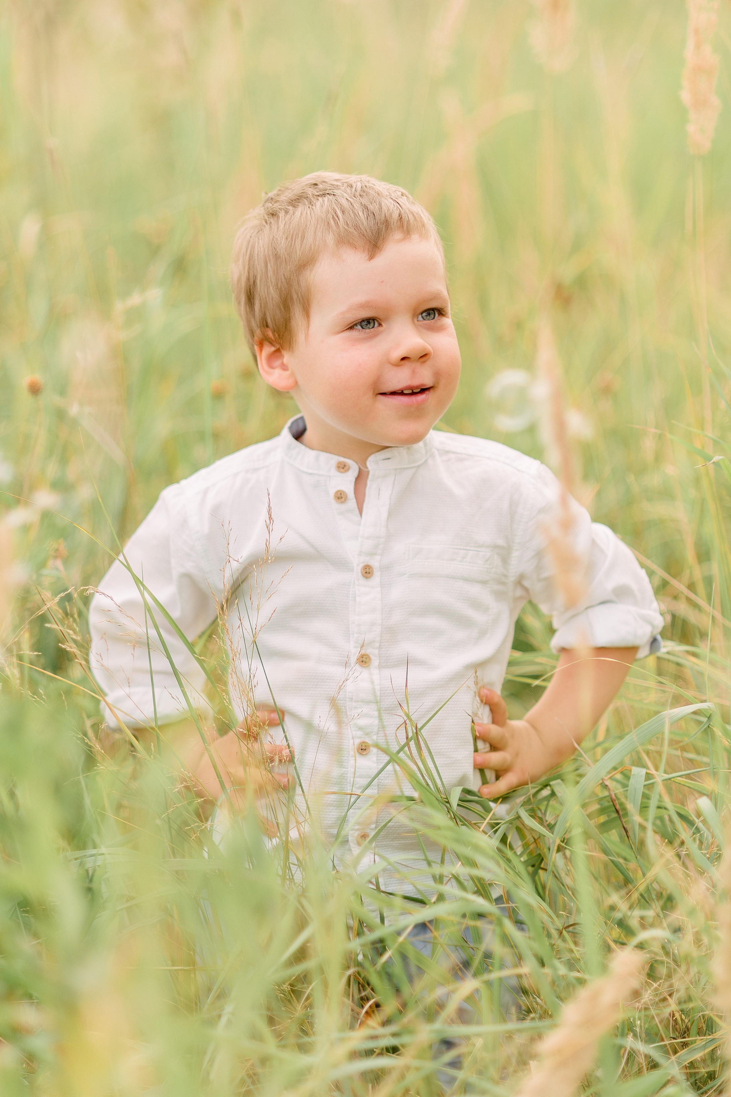 В поле. Фотограф Юлия Попова