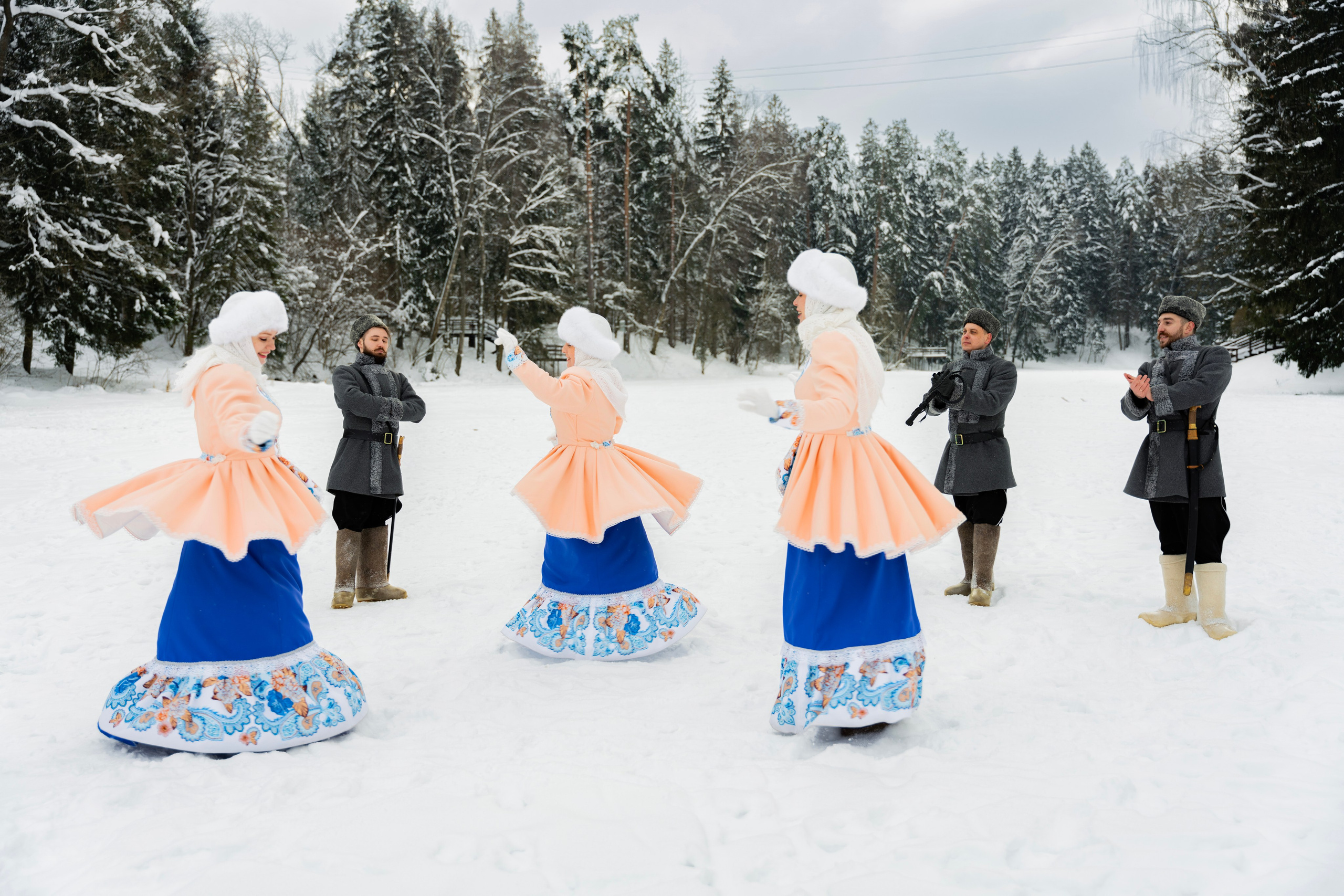 Казачий хор. Фотограф Юлия Попова