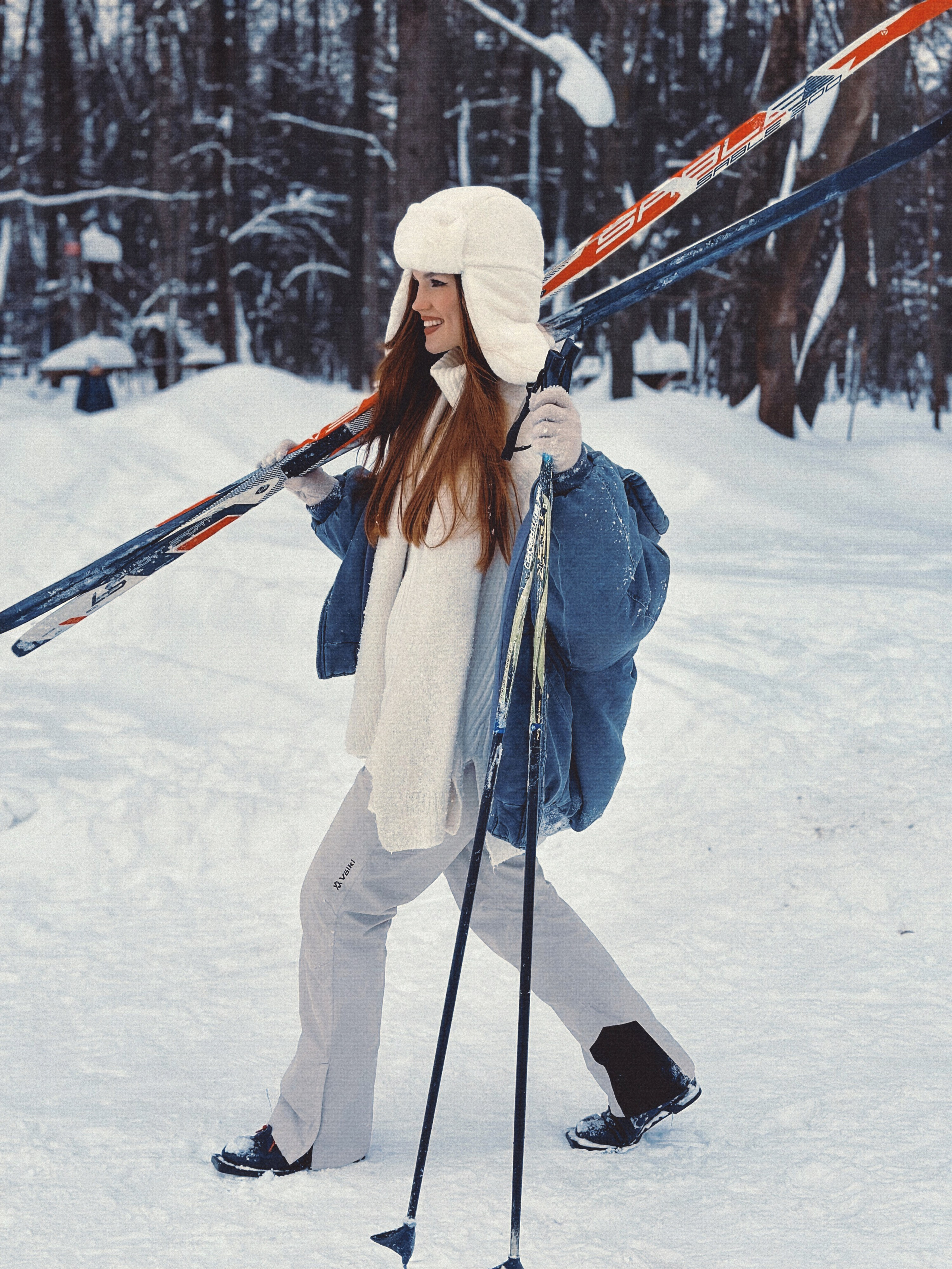 Лыжная ретро история. Чувственный мобильный фотограф в Казани и Сочи Дьяченко Дарья