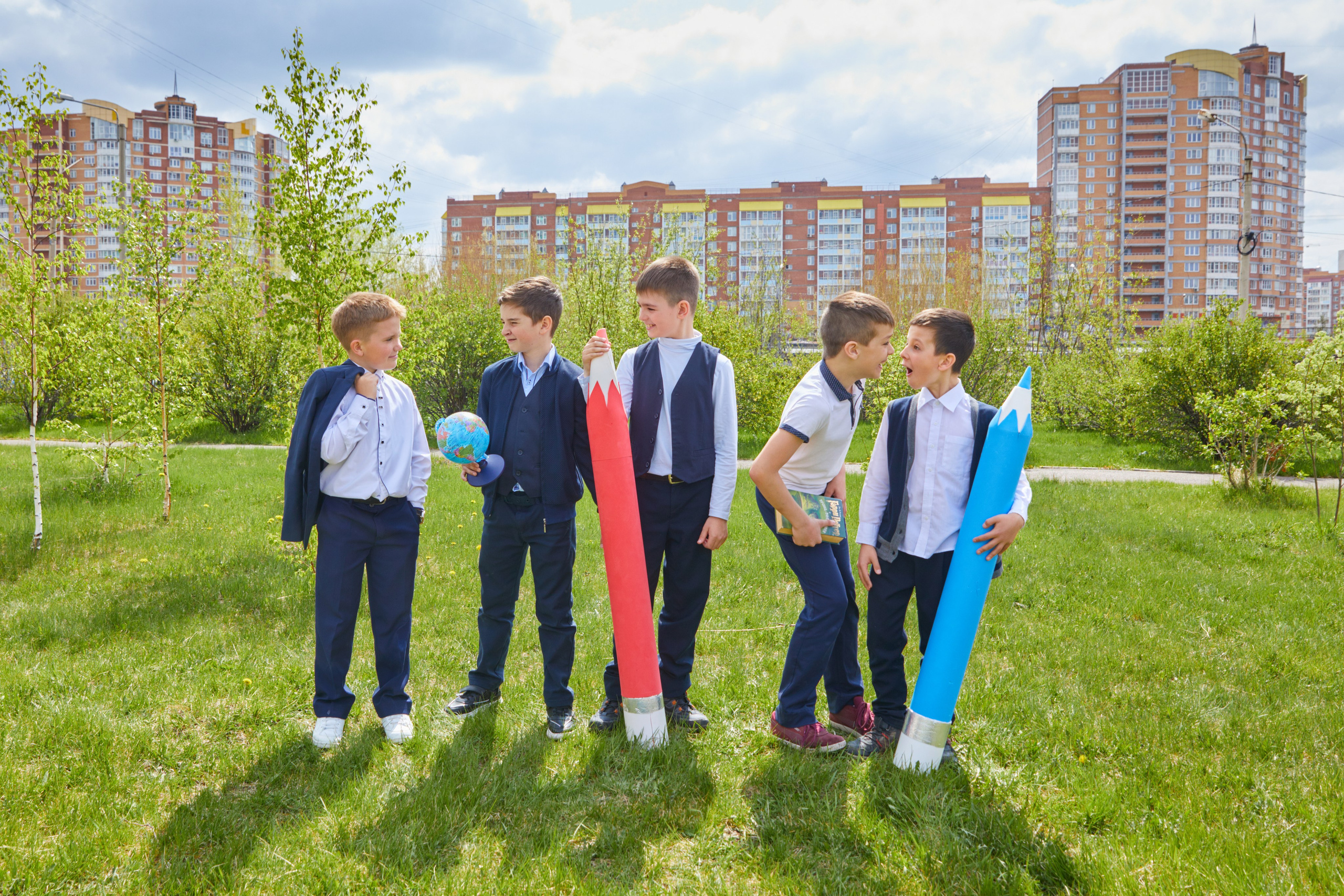 Весенняя съёмка в 3 классе