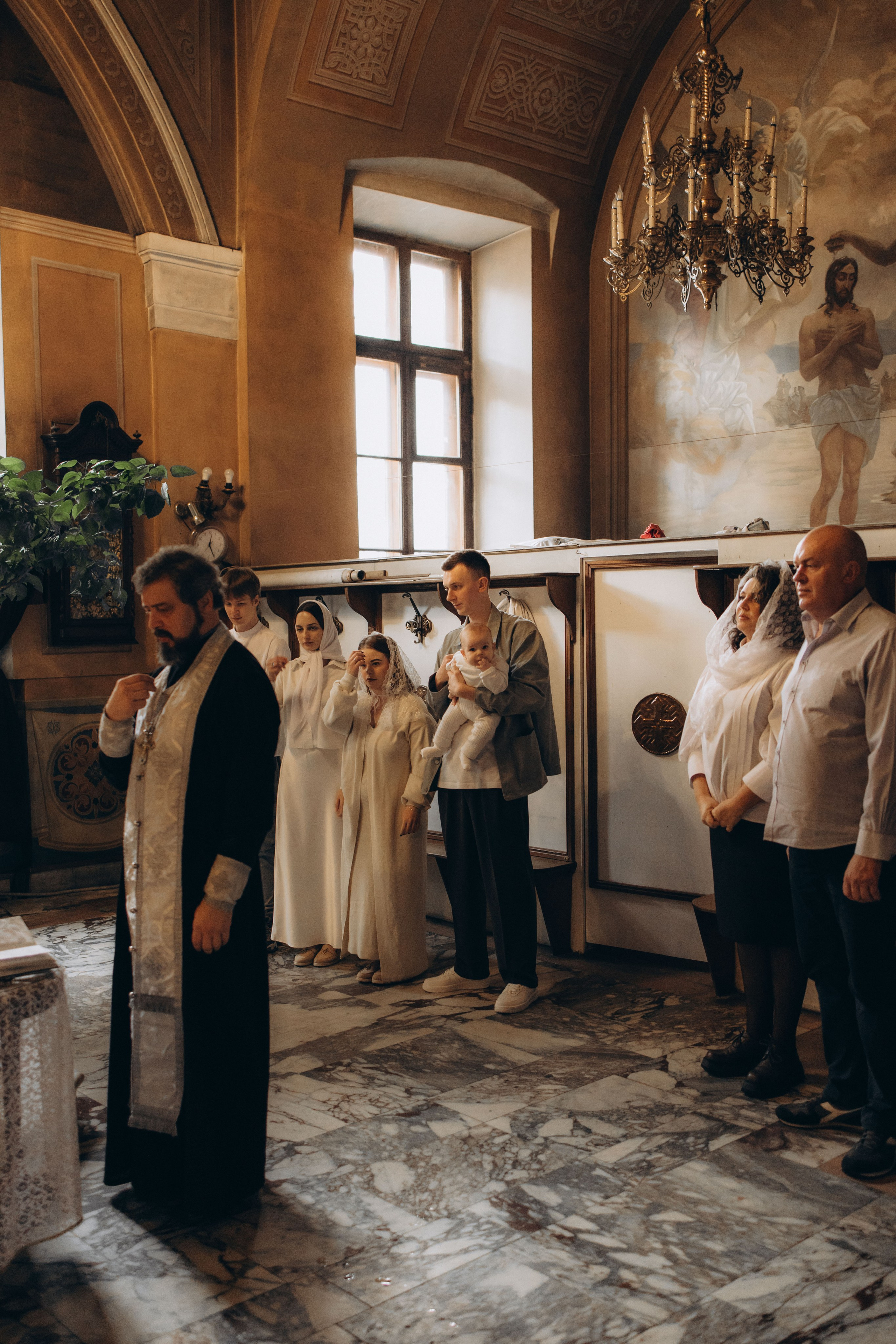 Крещение Макара. Семейный фотограф Москва Наталия Осьмакова