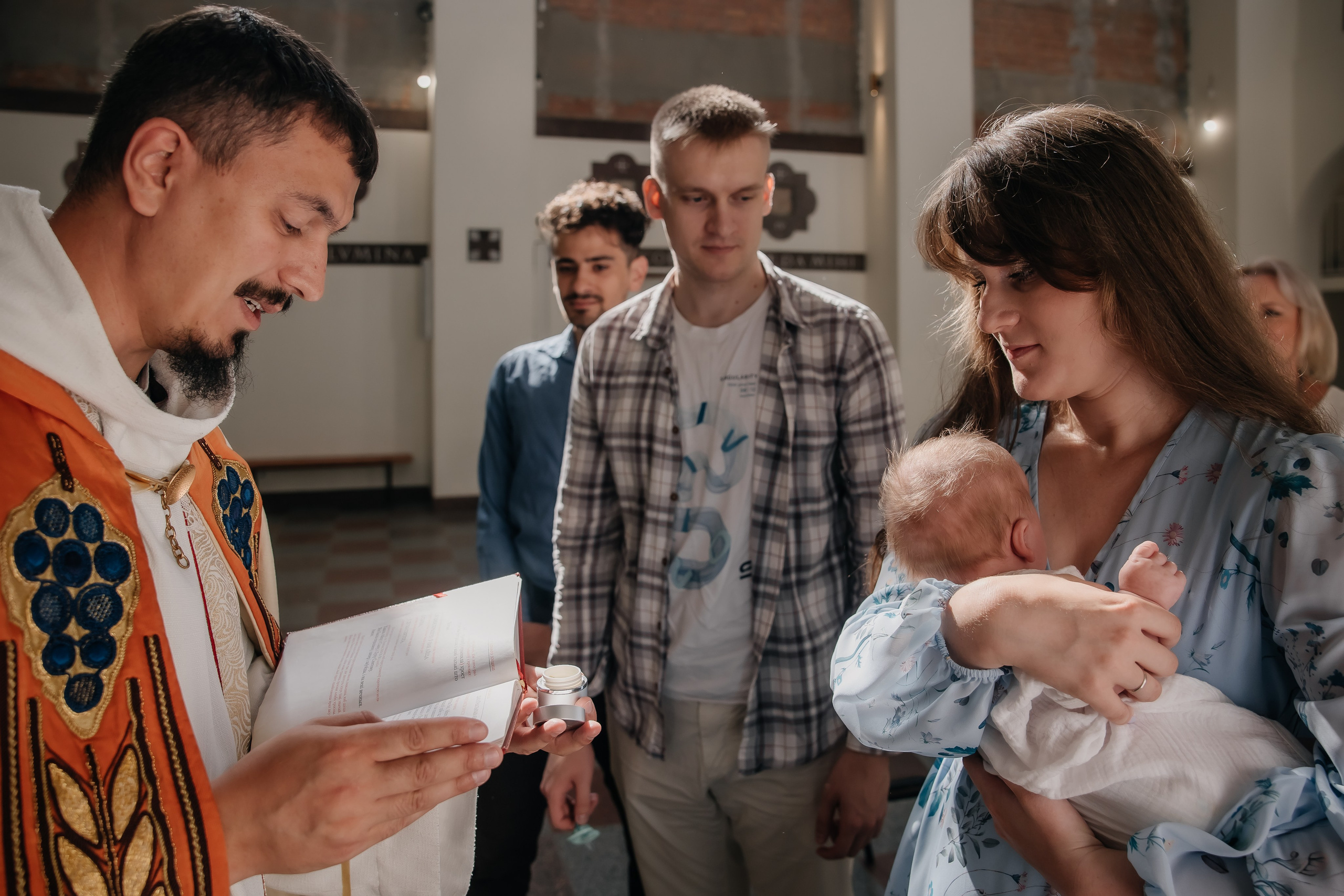 Крещение Святослава. Костёл святого Франциска. Фотограф ВИКА МЕДУЗА