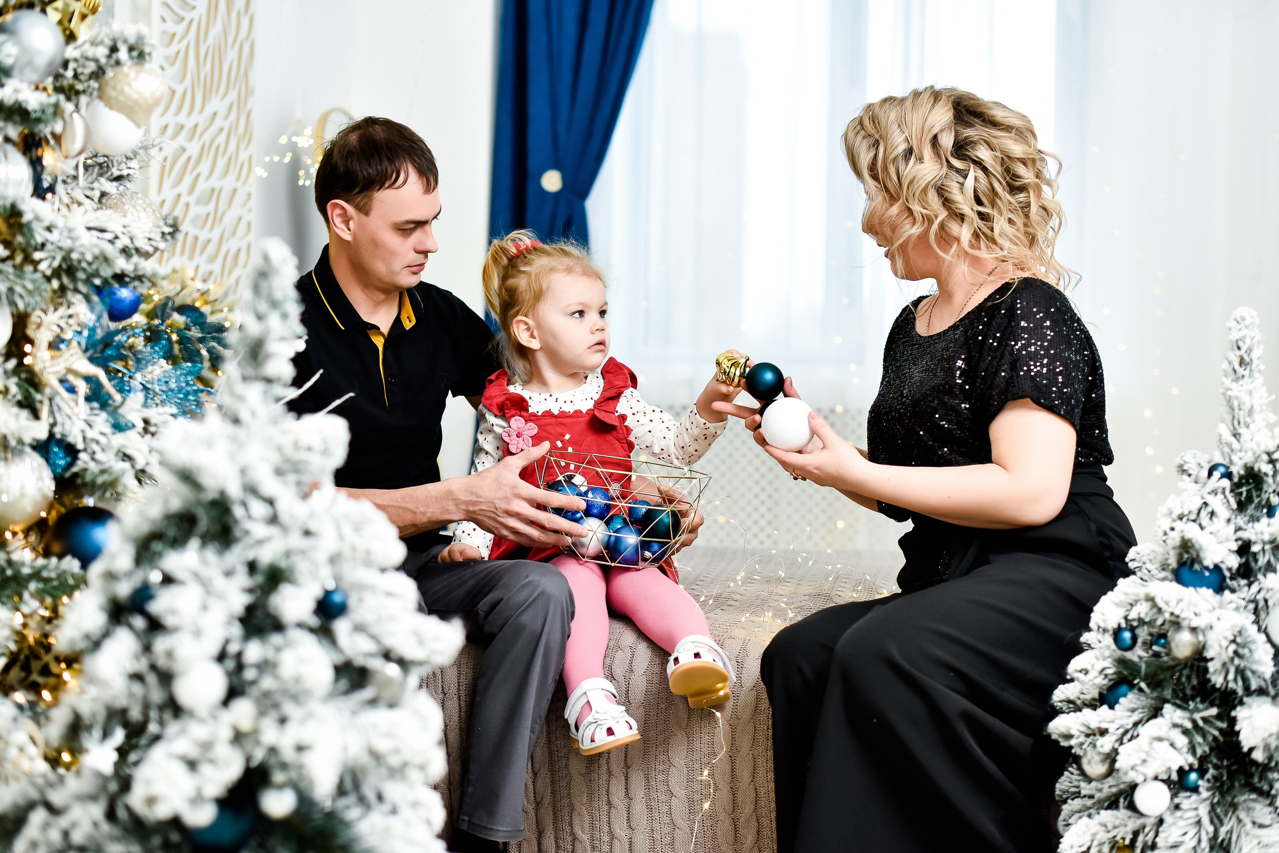 Семья Алёны, Владимира и Василисы