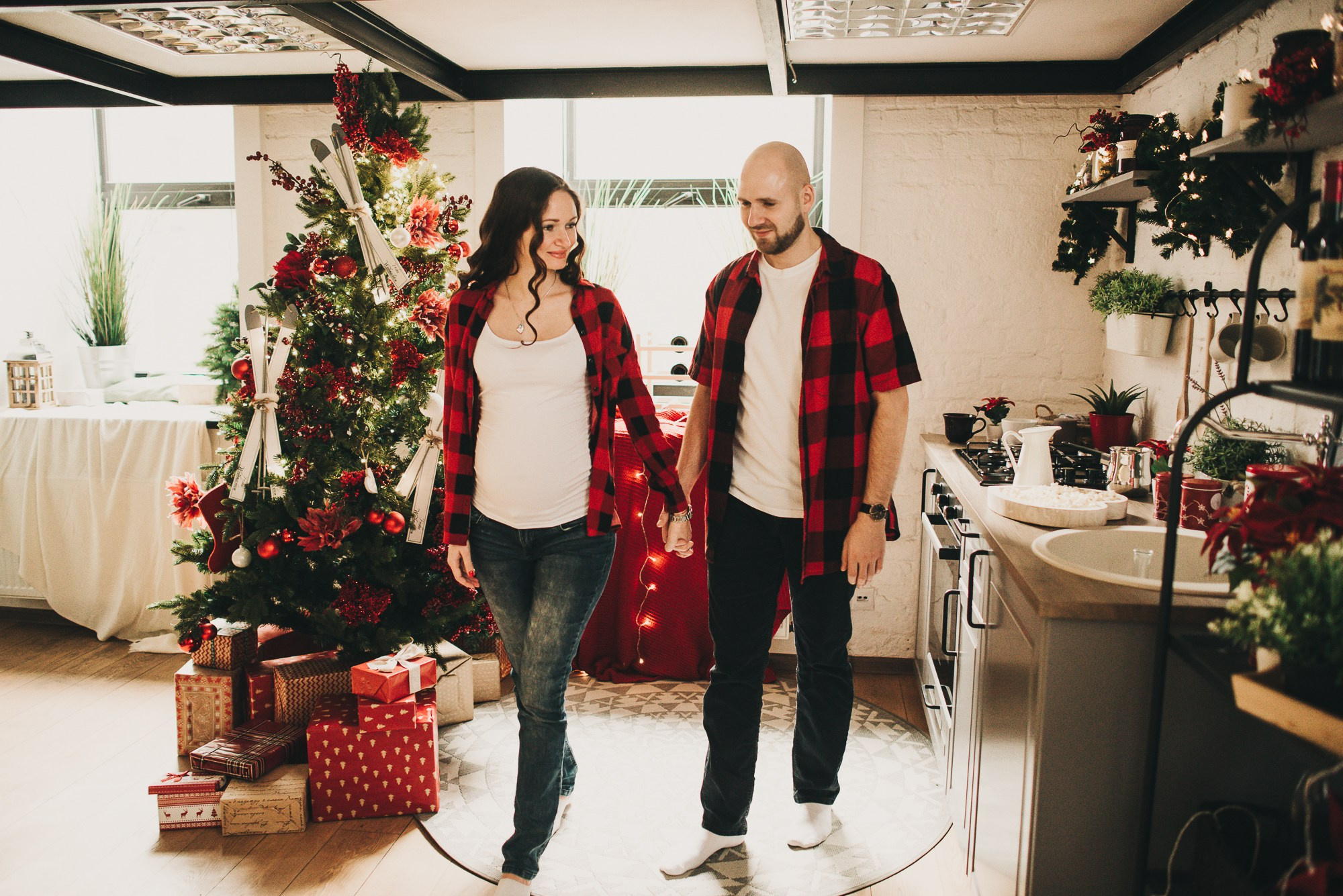 Скоро трое. Фотограф в Москве новорожденные свадьбы семьи Дарья Ларионова