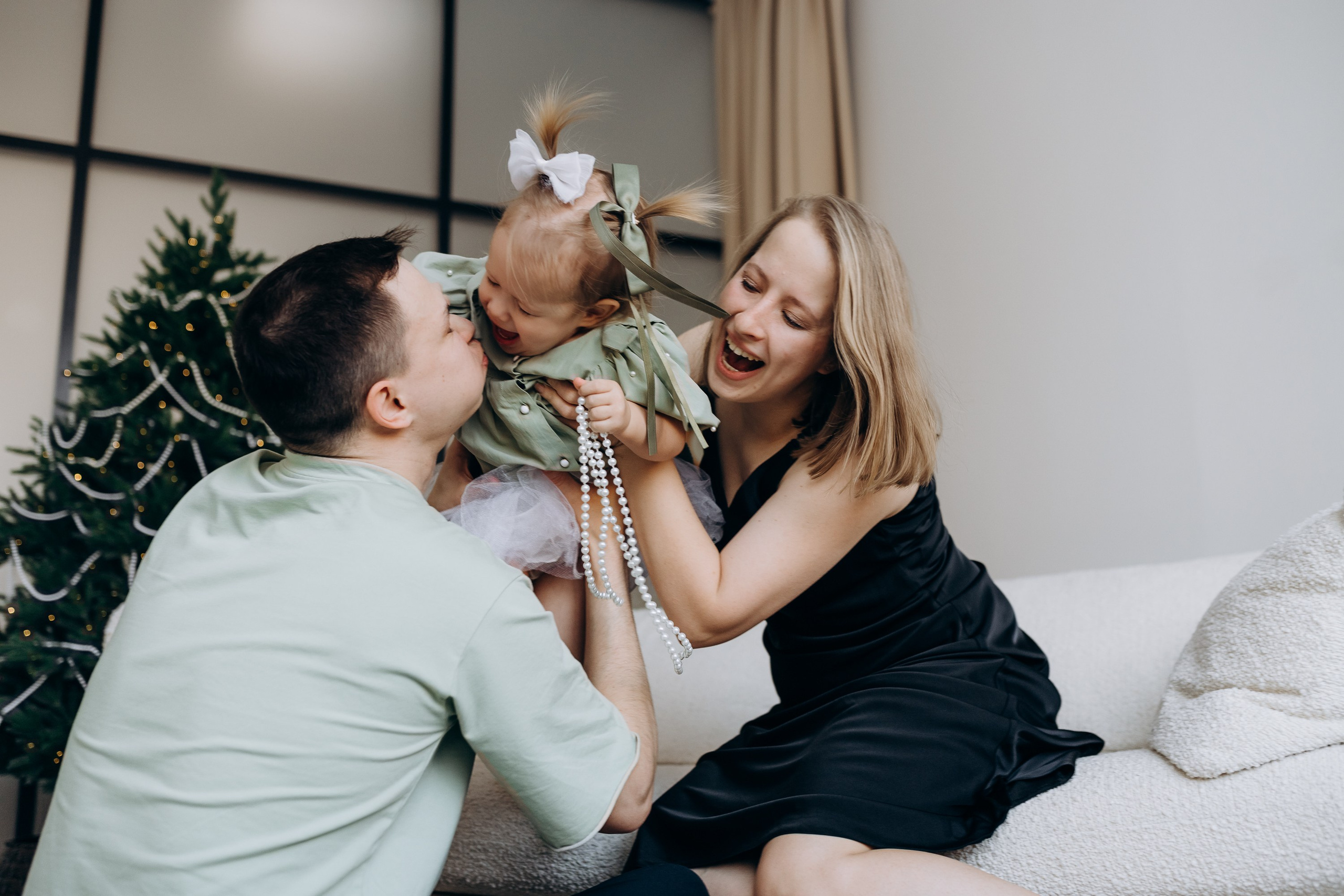 Даша, Коля и София. Семейный и детский фотограф в Новосибирске и Краснообске — Анна Ким