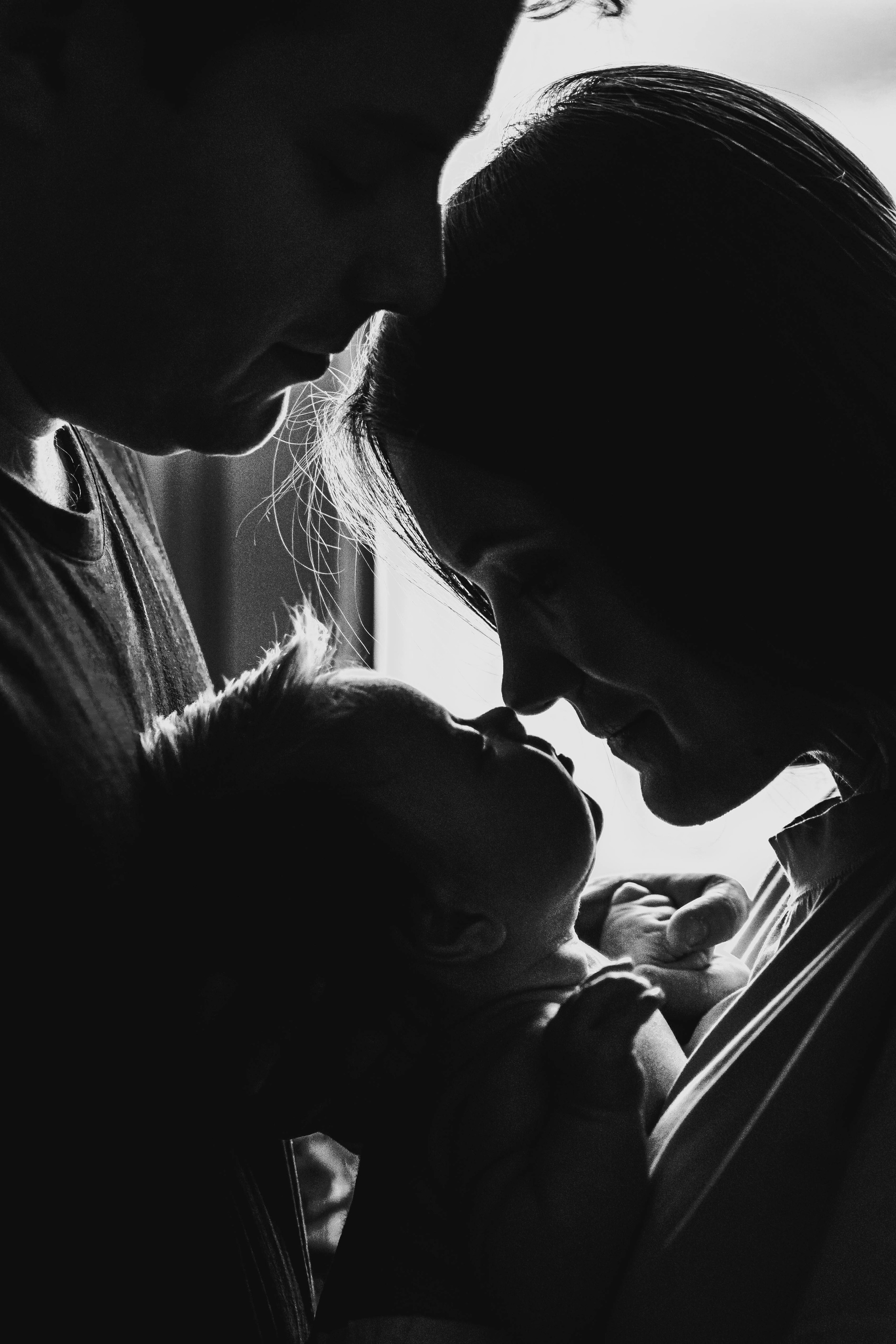 Денис Настя и маленькая Варенька. Детский и семейный фотограф в Москве Алёна Шестунова