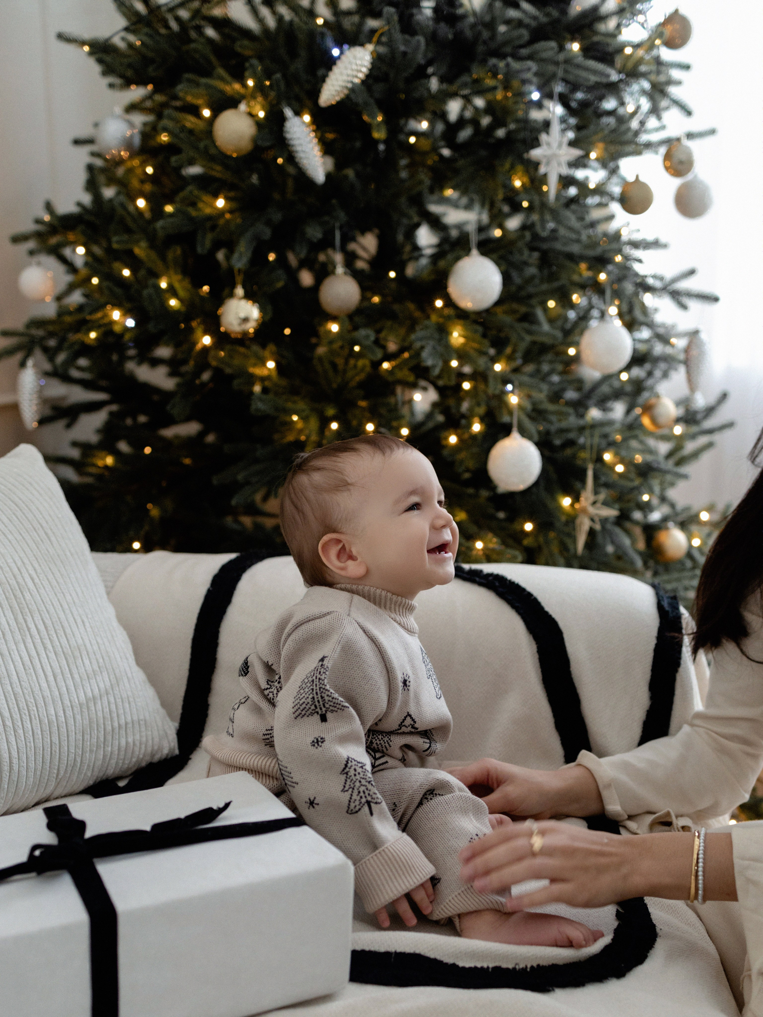 Новый год Максим, Тамара и Мирон. Фотограф Дарья Соколовская