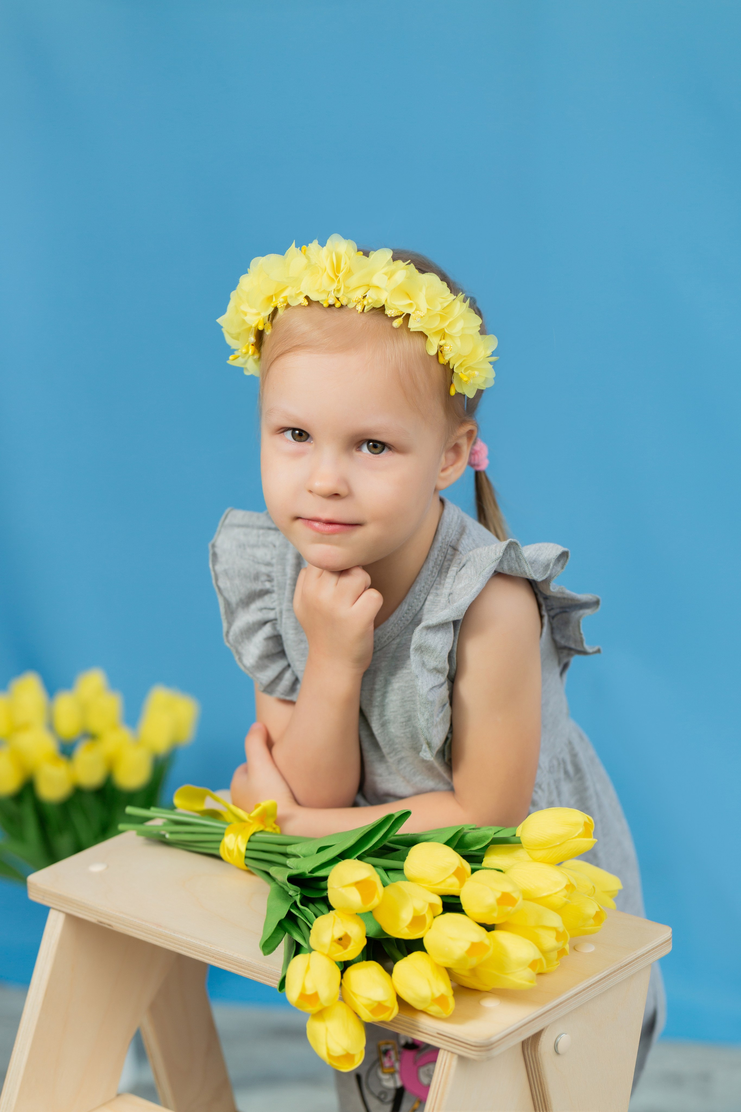 Весенний фотопроект в детском саду. Фотограф Южно-Сахалинск