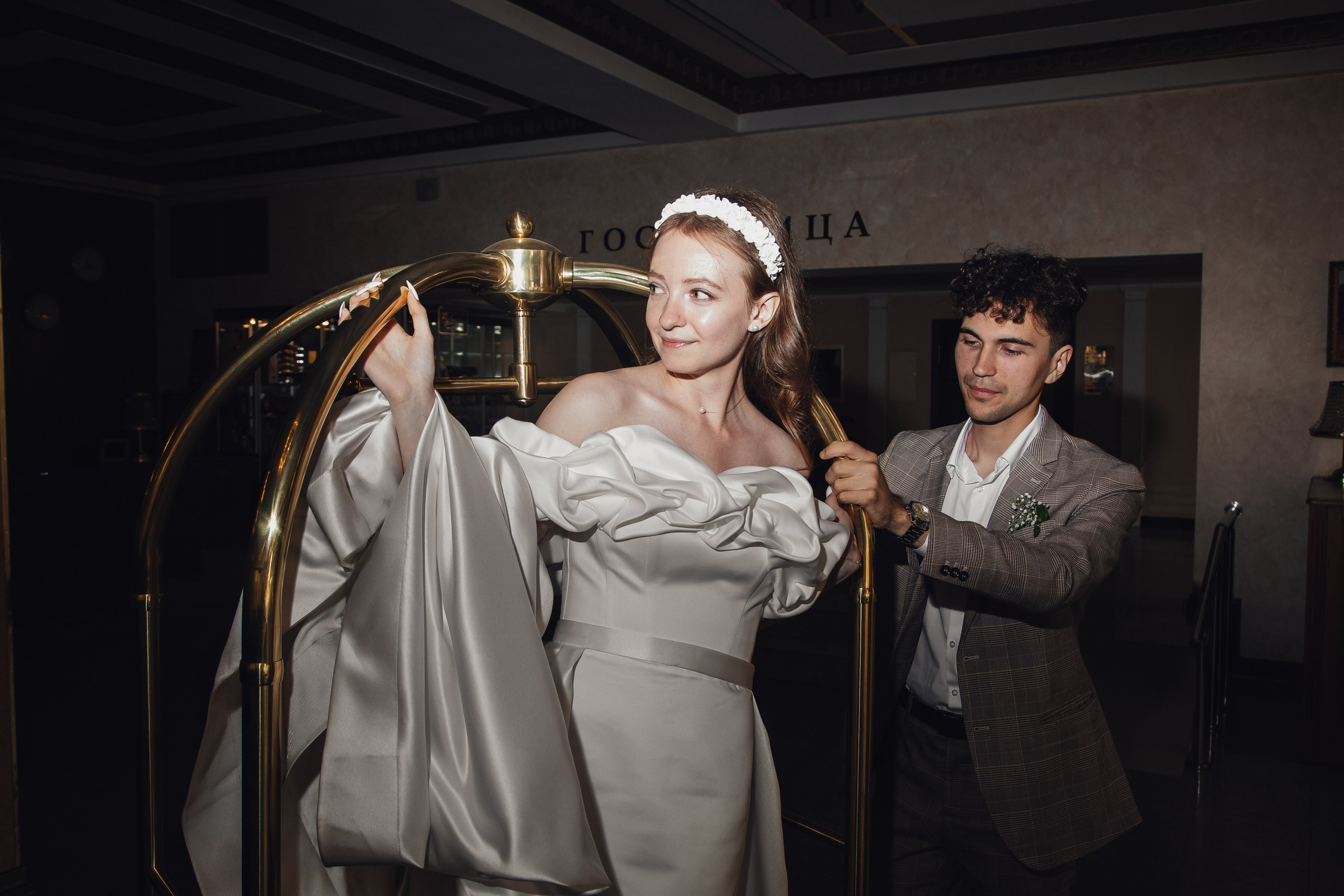 Свадебная съемка в отеле Тверь