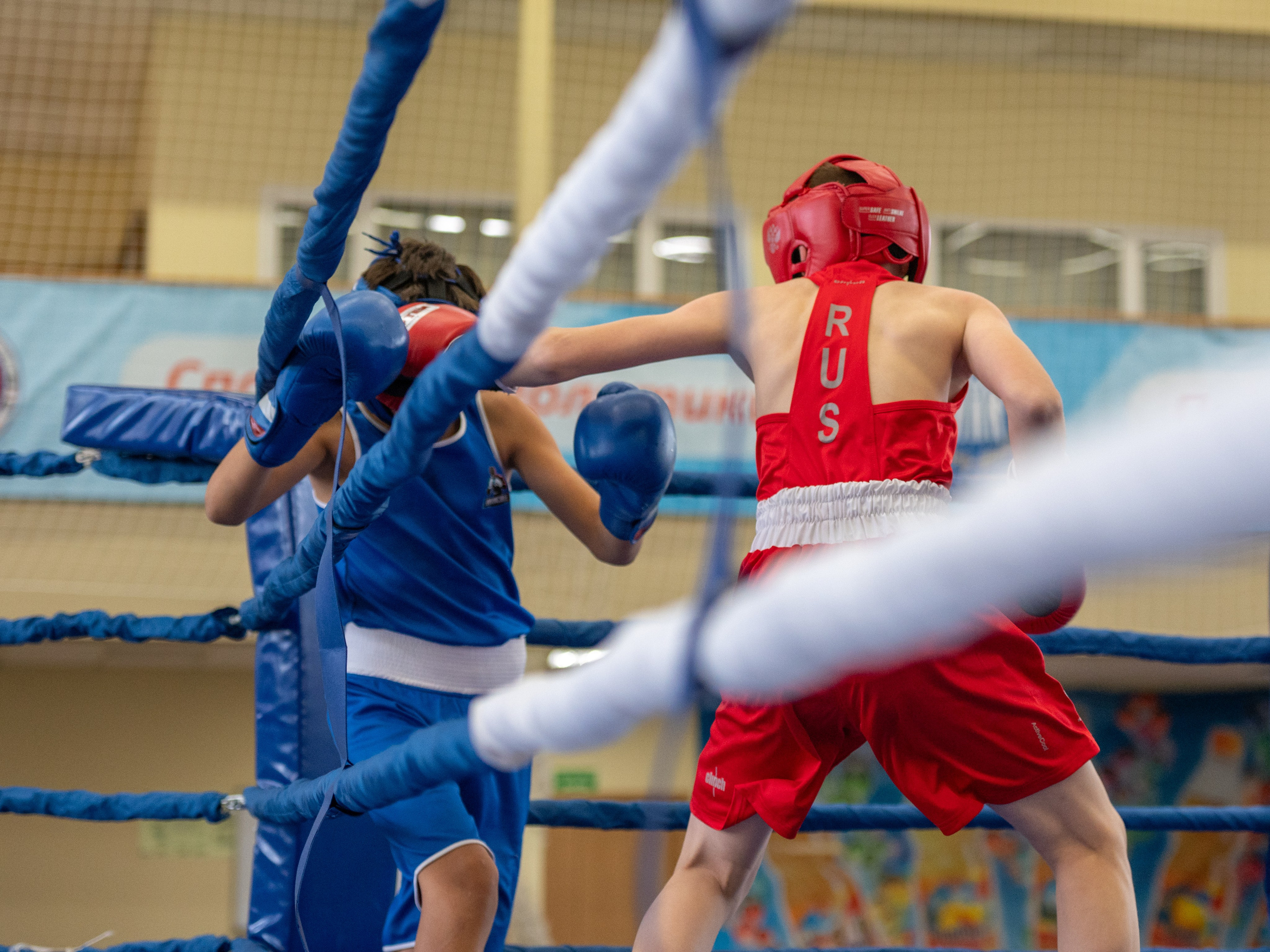 Соревнования по боксу памяти участника ВОВ В. И. Сапрунова. Фотограф в Самаре