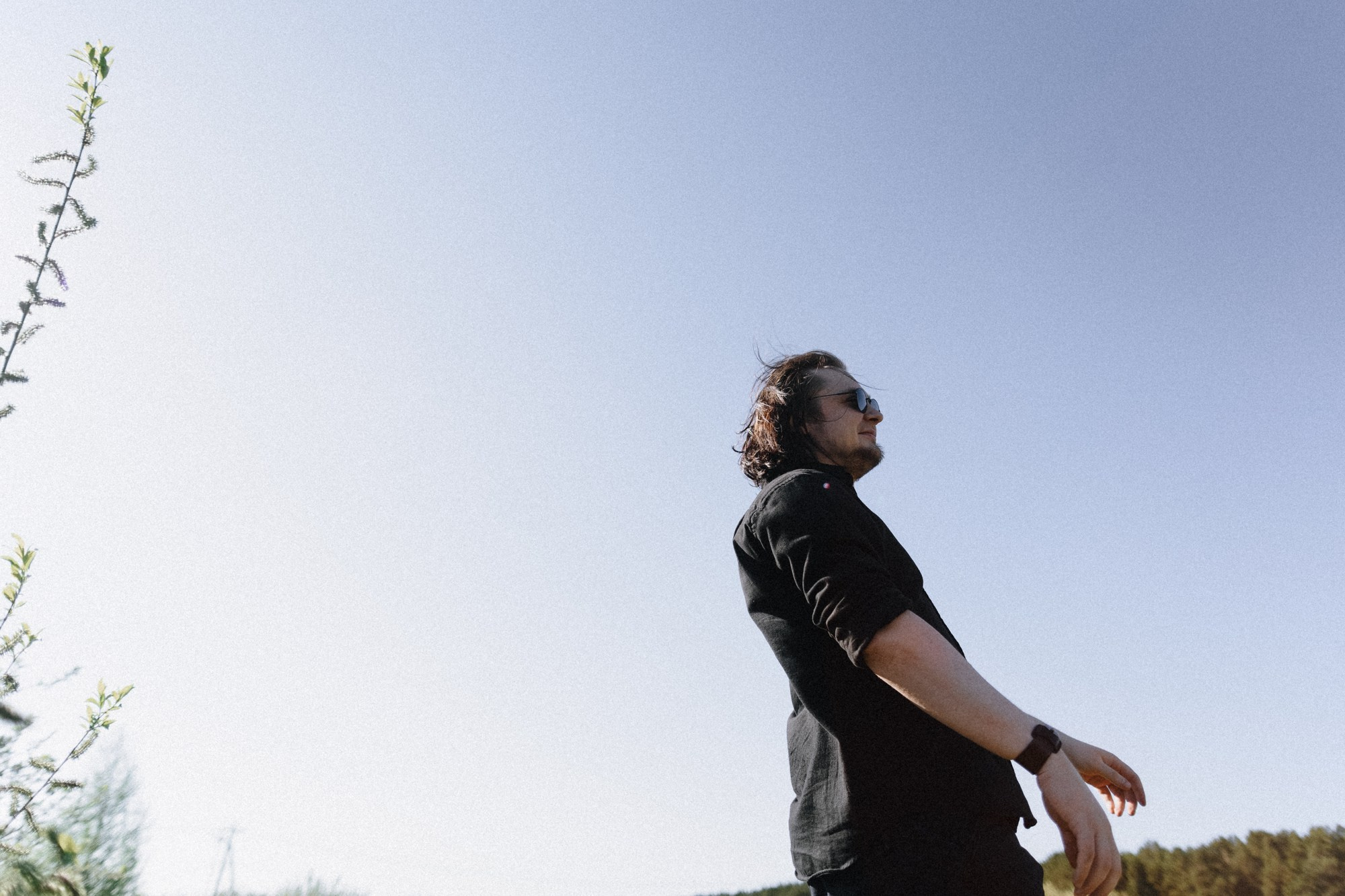 Мужской портрет в стиле кинематографичный минимализм