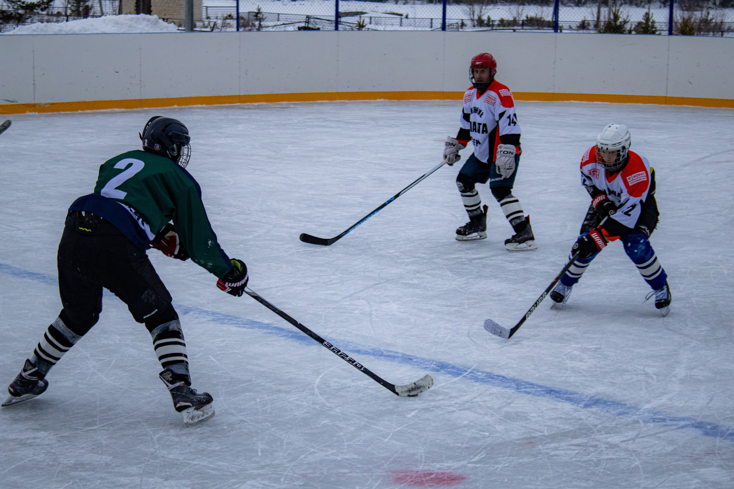 Хоккей г.п Атиг-г.Нижние Серги