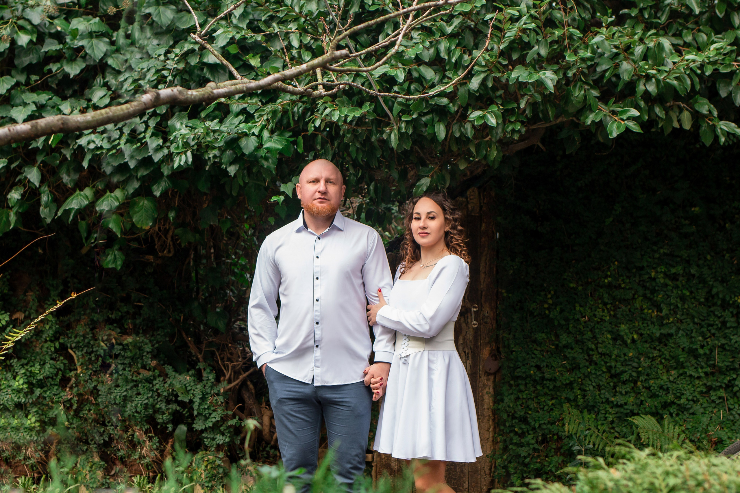 Фотосессия в зелени