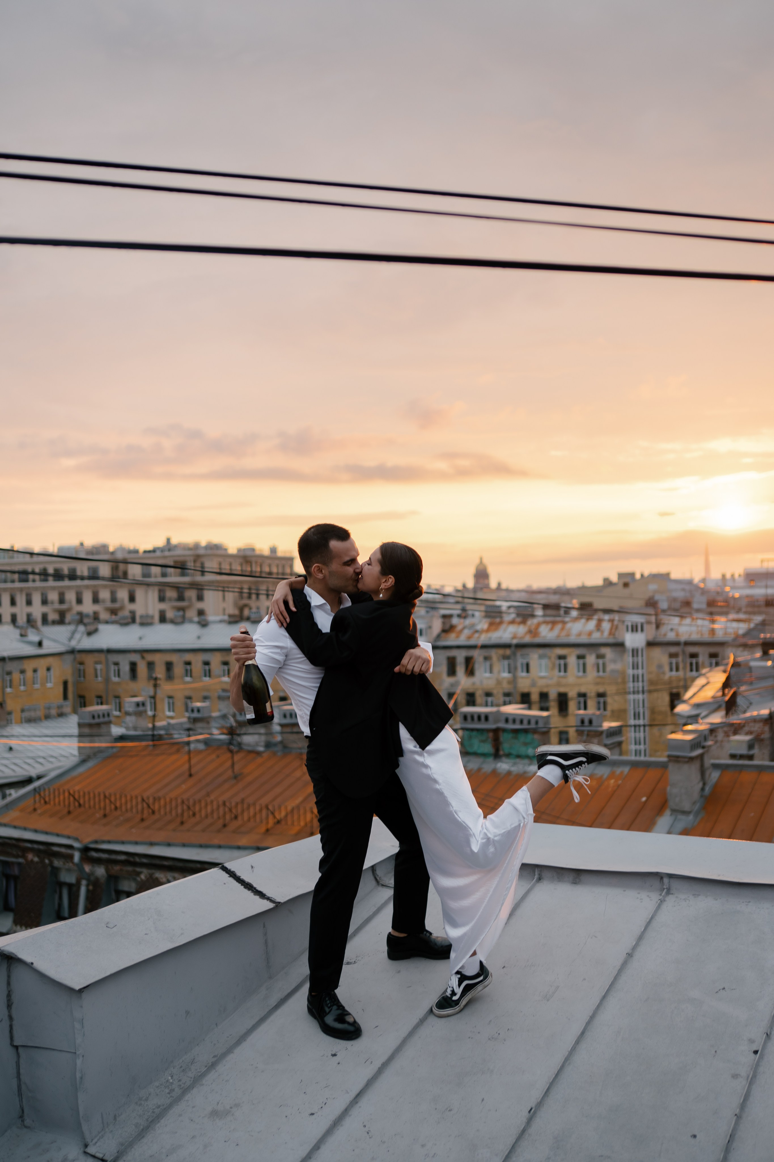 На крышах Питера. Семейный и свадебный фотограф в Красногорске Анастасия Тихонова