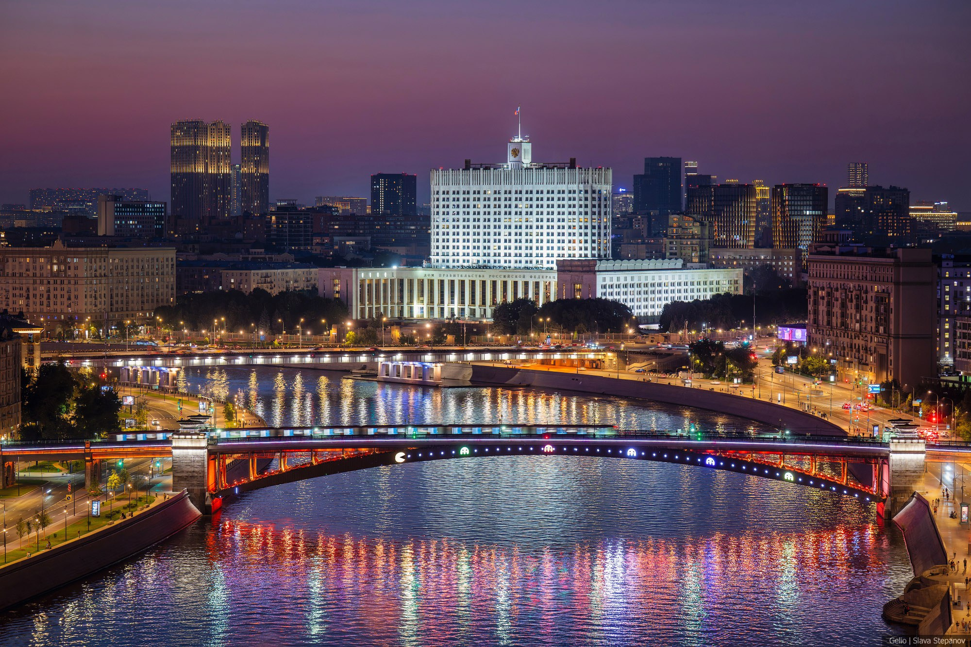 Москва с высоты. Фотограф Слава Степанов, Gelio