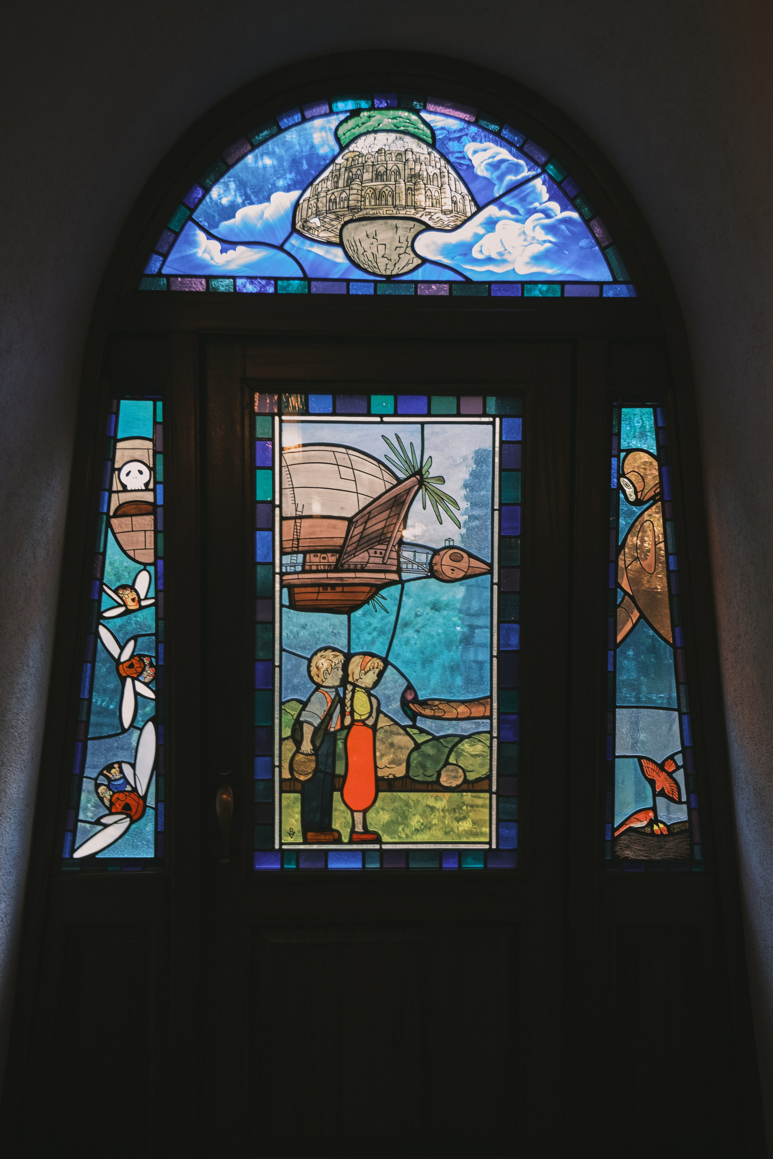 Музей, посвящённый аниме производства Studio Ghibli. Токио, Япония.