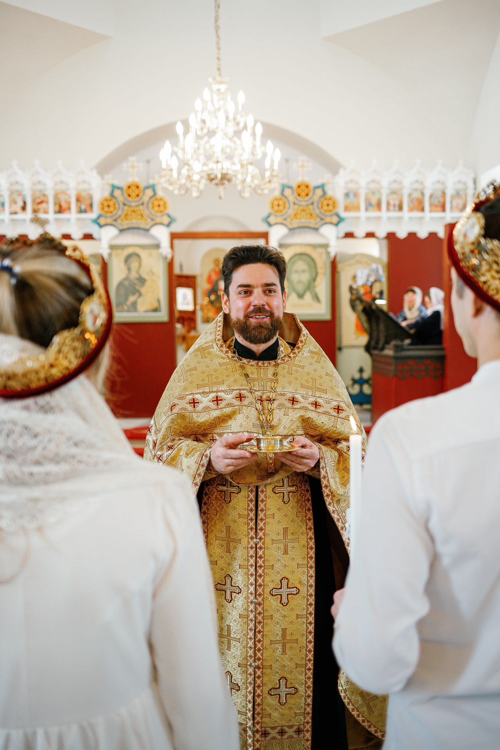 Венчание семейной пары