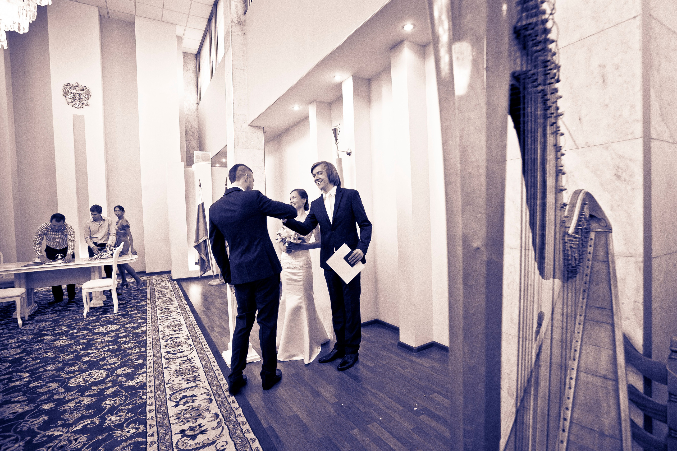 Свадьба Юрий и Юлия Загс. Skazka.wfolio.pro