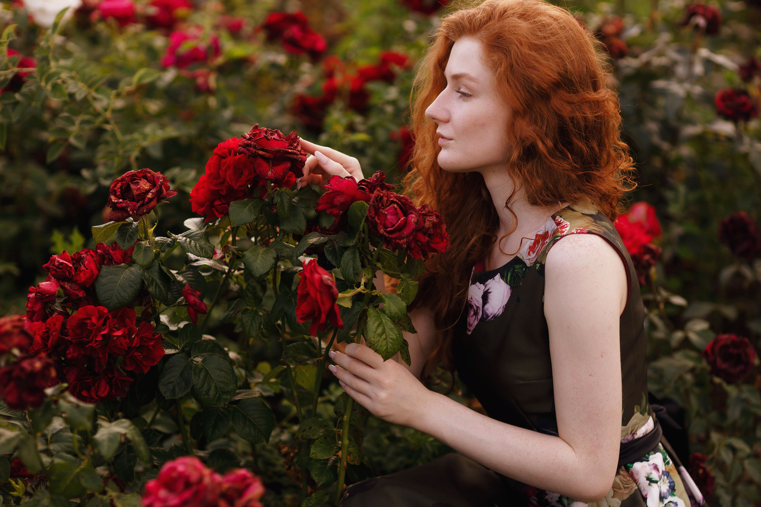 Фотосессия на заливе с Татой в платье от Ирины Павловой. Портретный и репортажный фотограф в Чебоксарах Андриян Чаркин