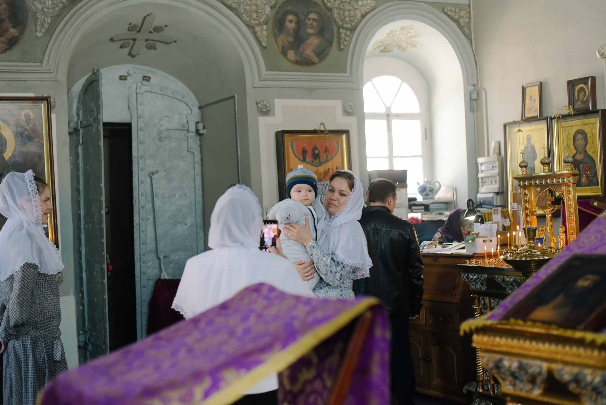 Крещение Алексея. Фотограф Лола Волна, город Москва