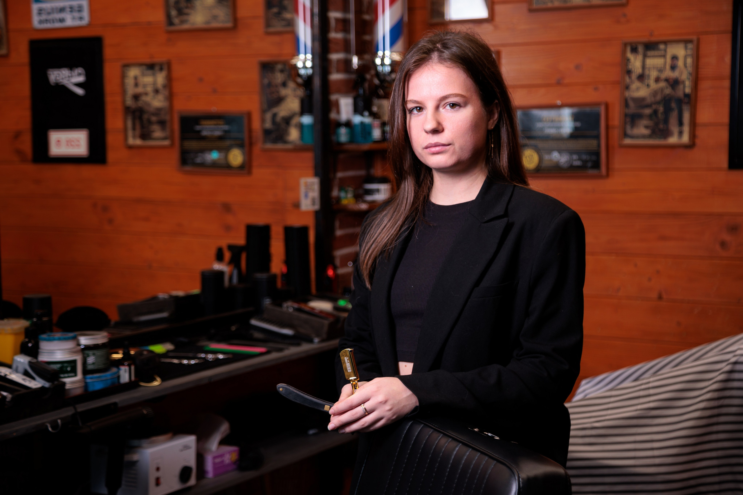 Барбершоп OldBoy. Фотограф Антон Клейнос, Владивосток