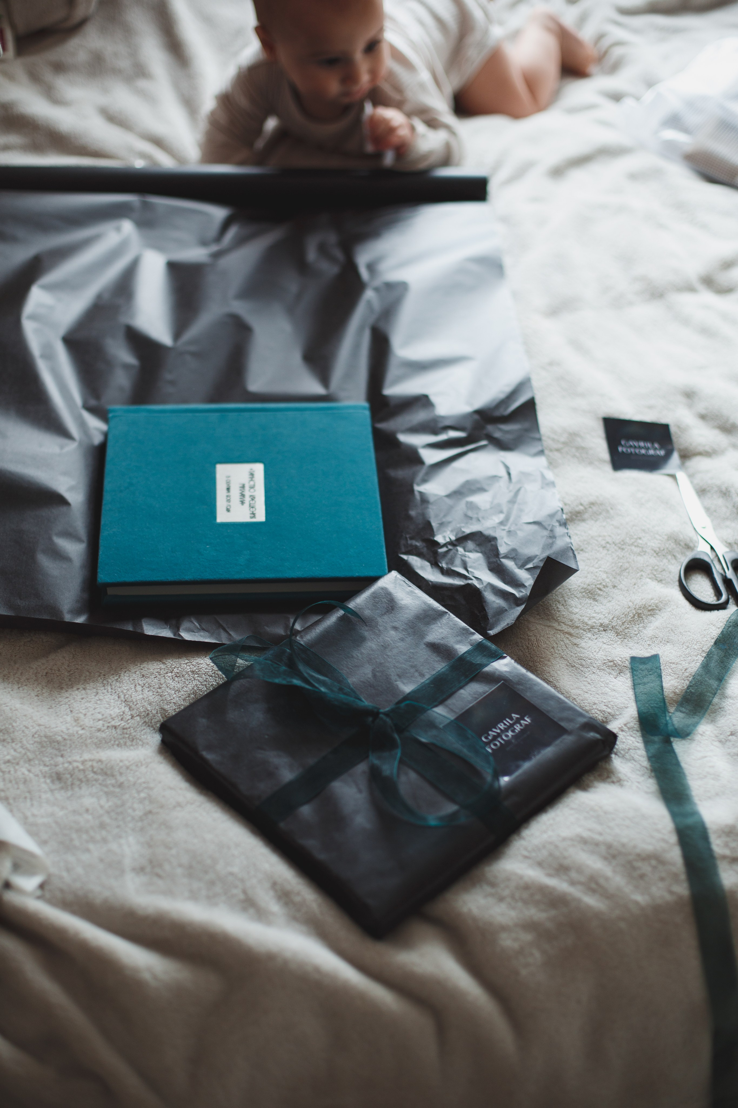 Подарочная упаковка для фотоальбома 