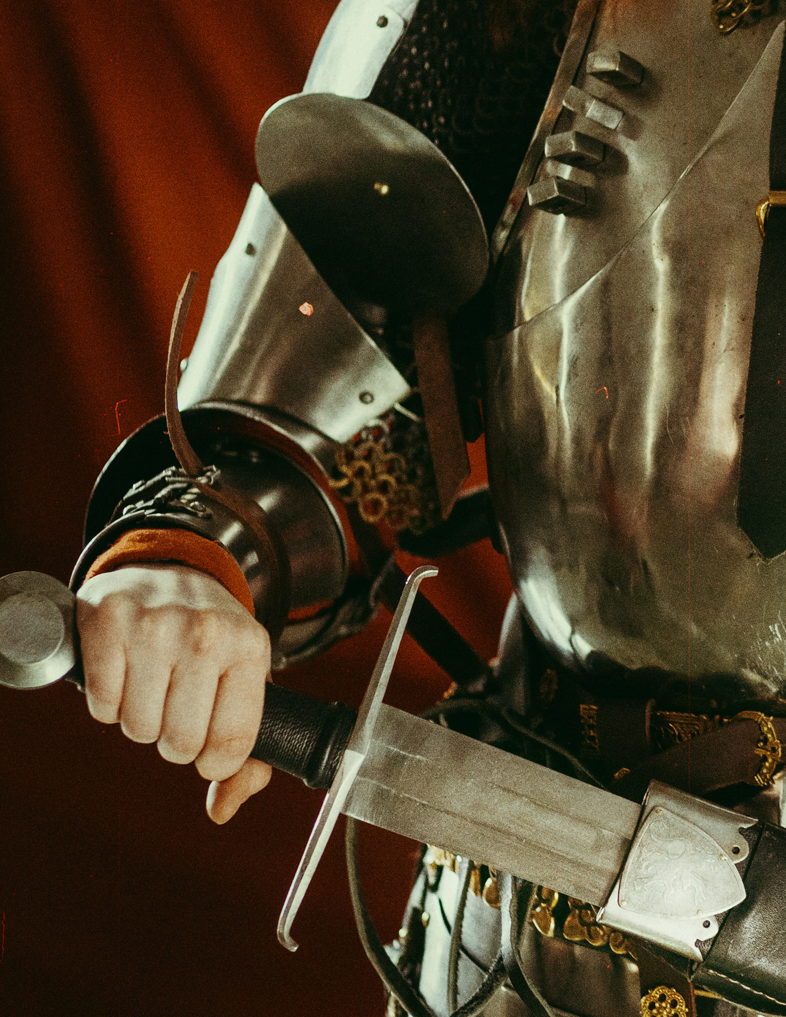 Леди рыцарь — фотосессия в Выборге