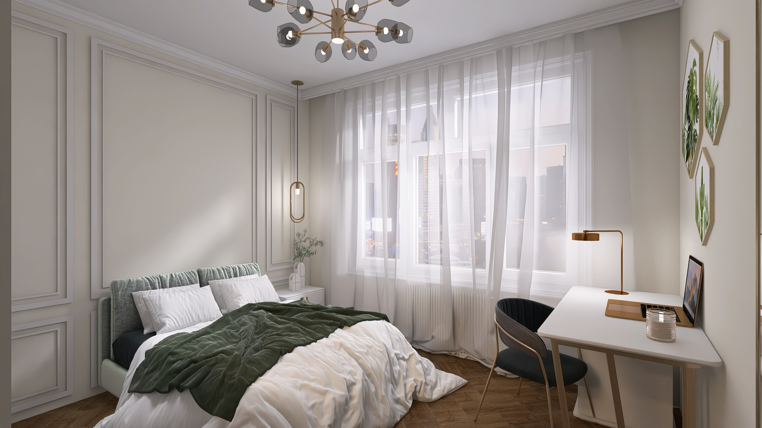 ЖК «Лучи», квартира 38 м². Дизайн для каждого