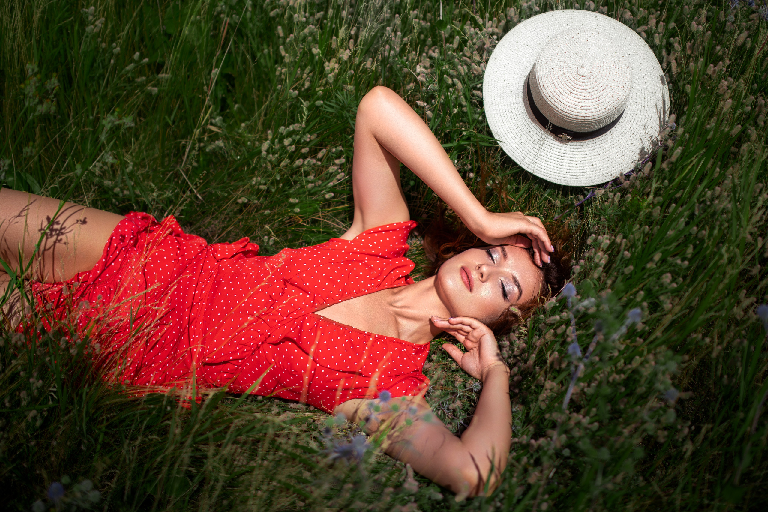 Съемка с Анастасией на природе в формате для «себя»