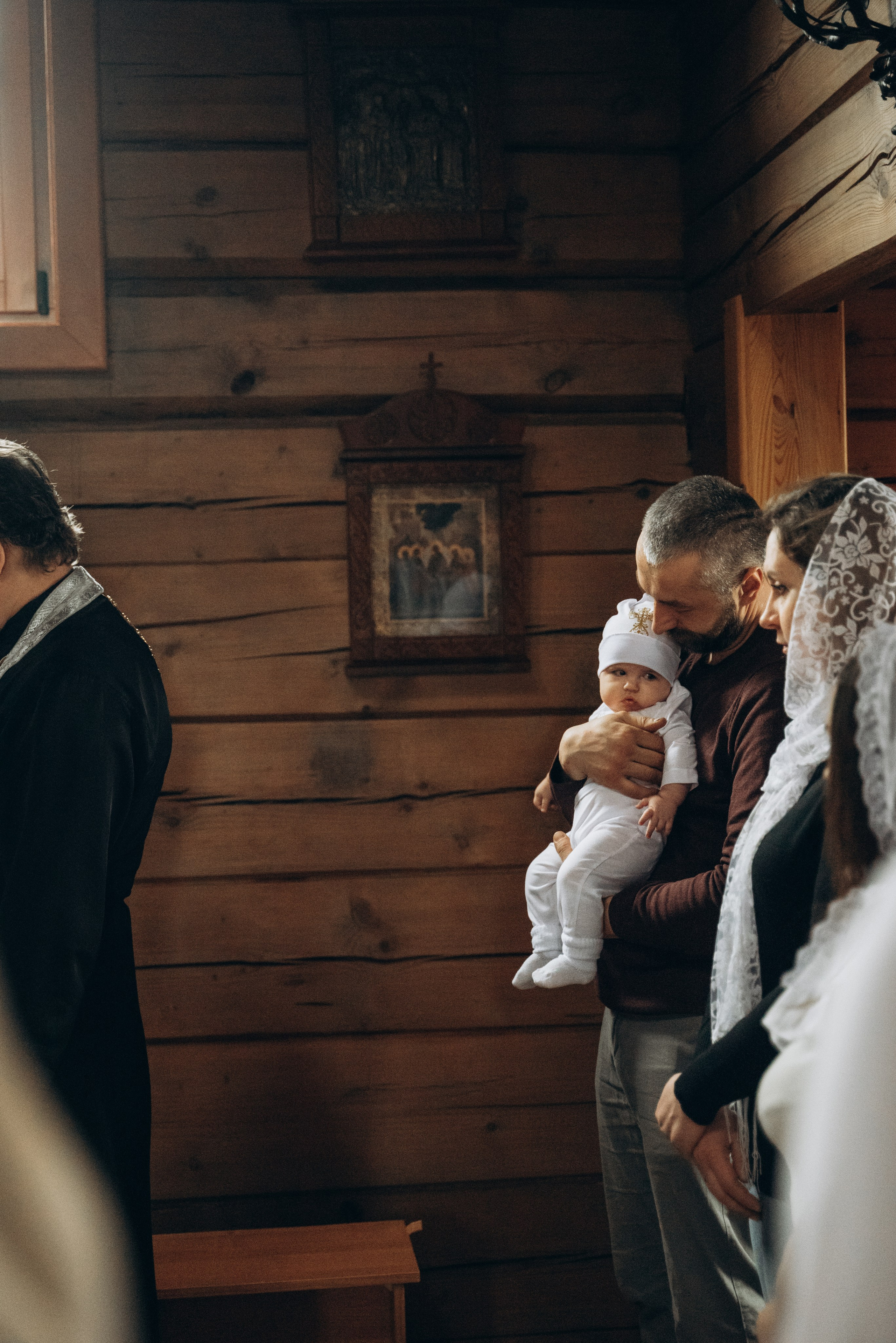 Крещение Назара. Семейный фотограф в Минске Дарья Дреко