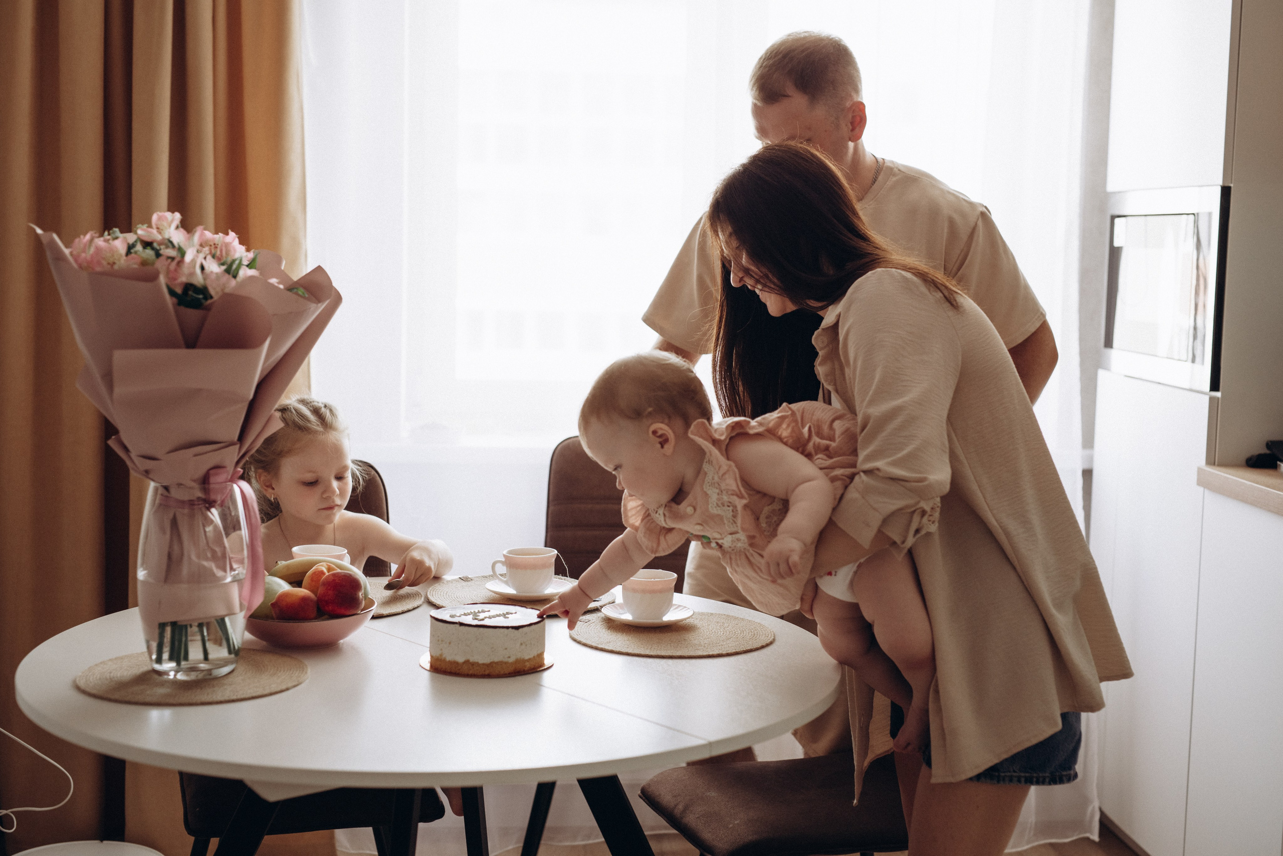Агата 1 годик. Фотограф новорождённых и семейный фотограф в Иваново Любовь Капранова
