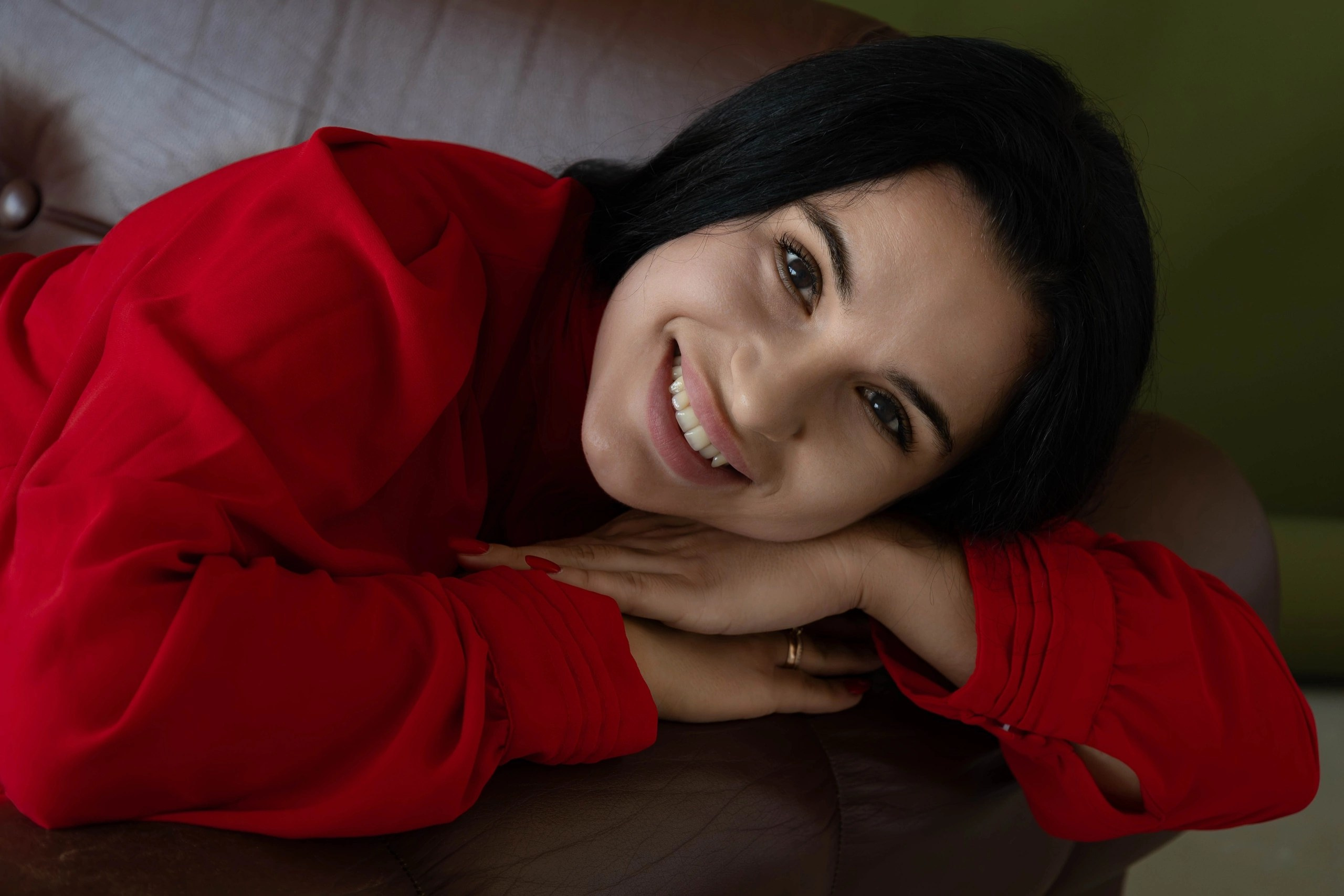 Женская фотосессия в фотостудии