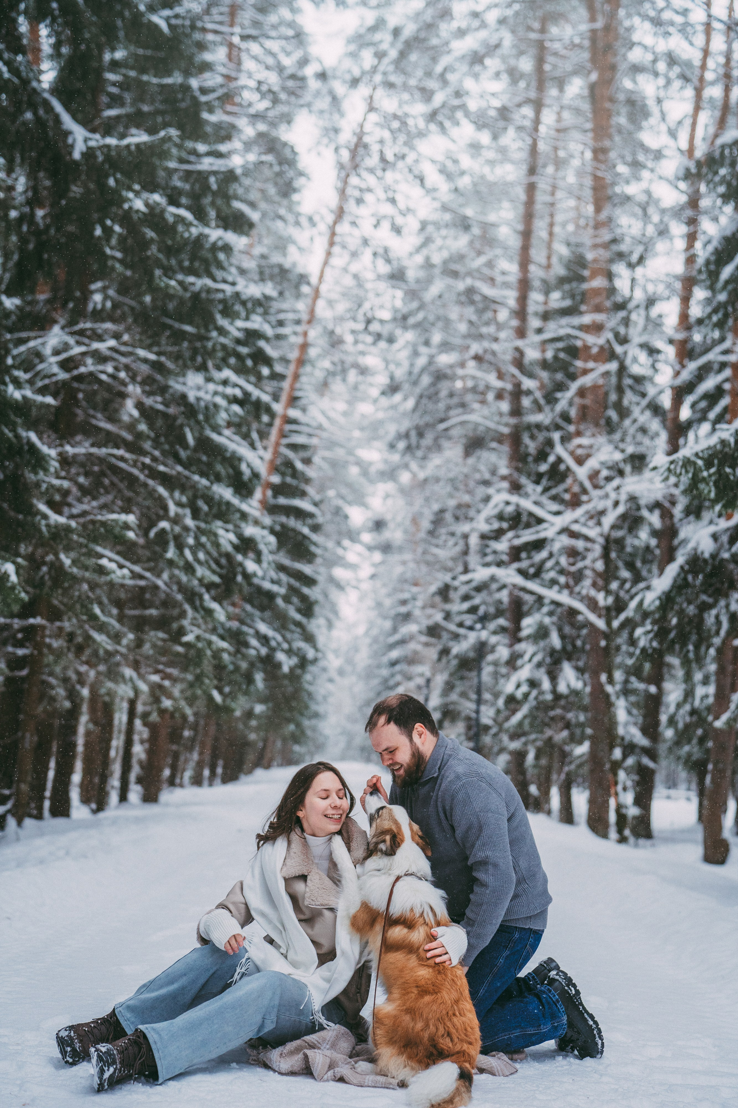 Катя, Анатолий и Елай. Фотограф анималист в Москве и Санкт-Петербурге Свиридова Анна