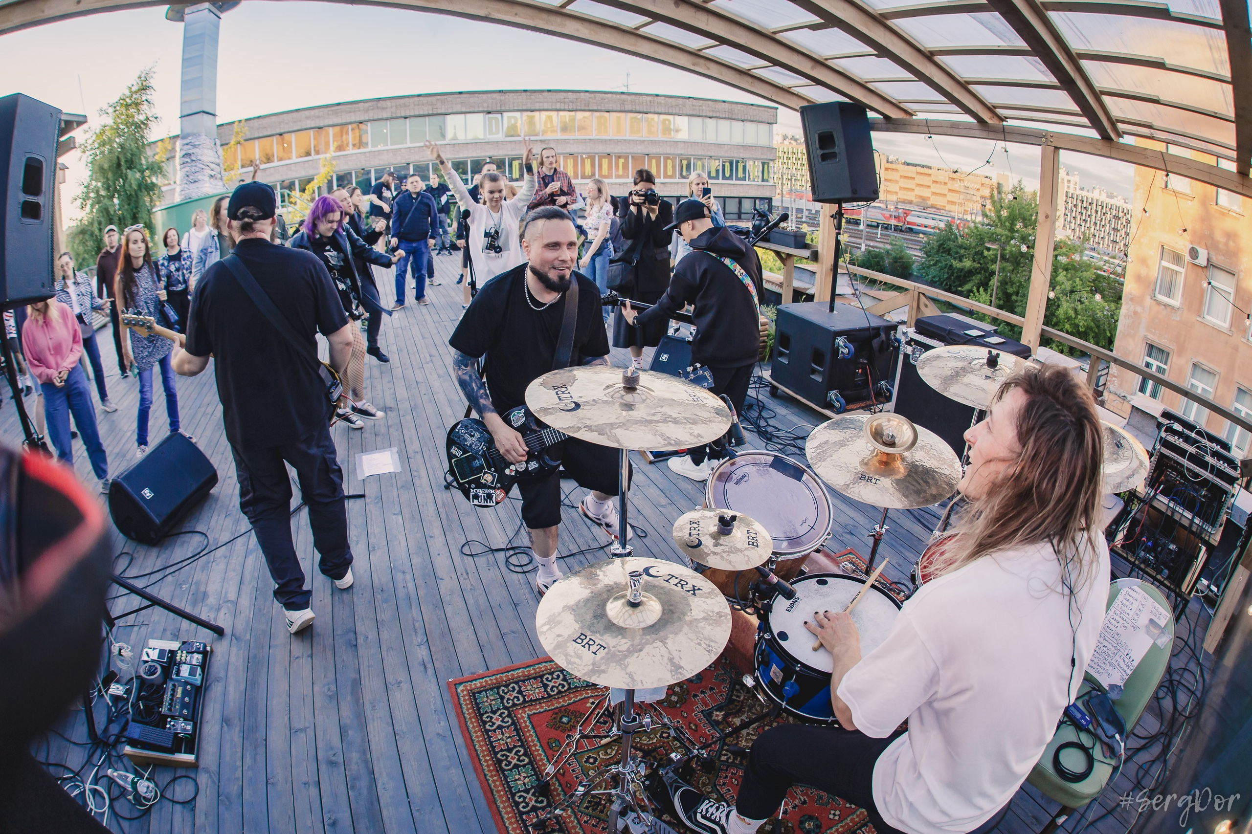 Гребля, Ласточка, концерт, крыша, Санкт-Петербург, 21.06.2024, СПб, SergDor, 21 июня 2024 года, #SergDor