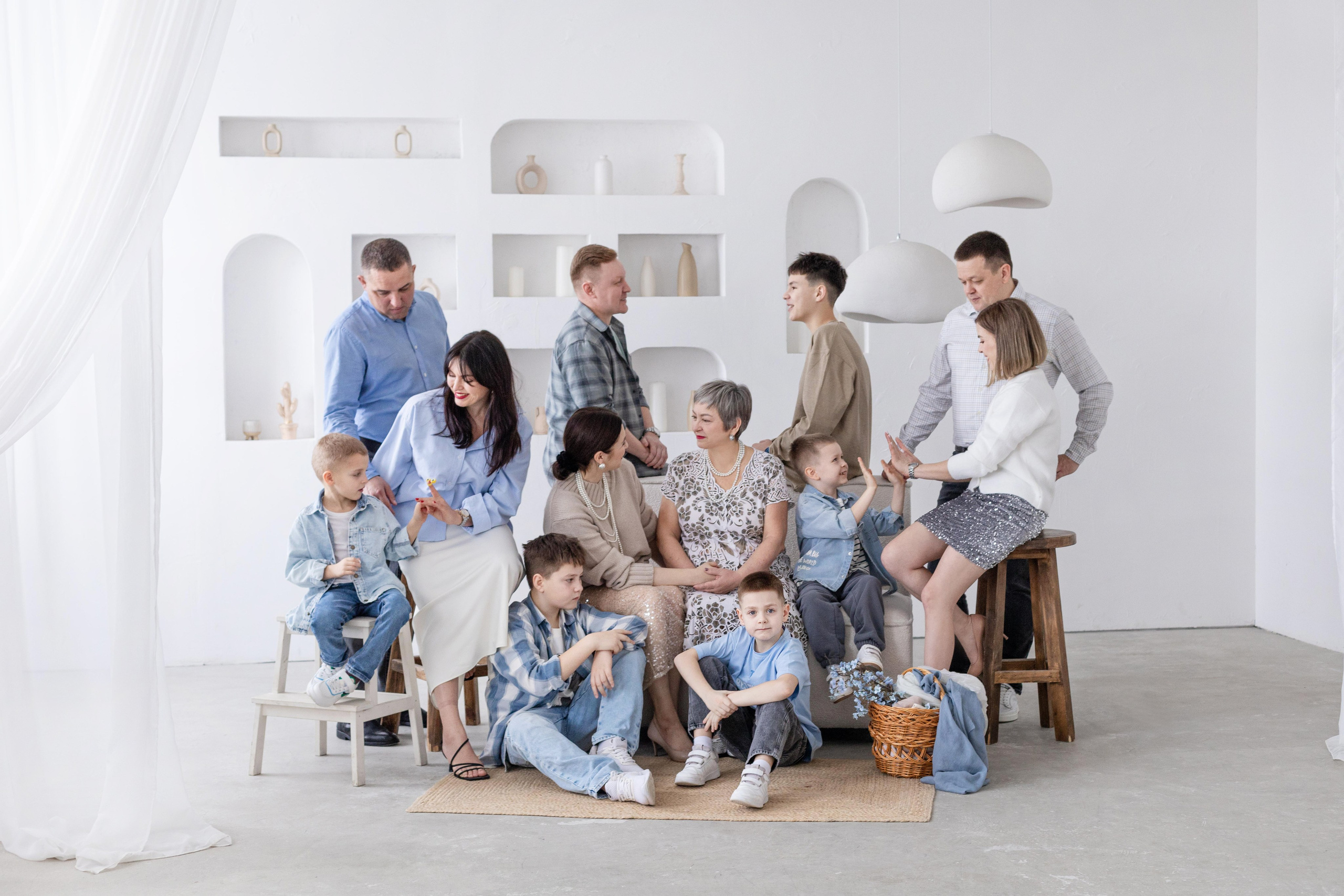 Фотосессия Поколения. Семейный фотограф Полина Высоцкая в Оренбурге