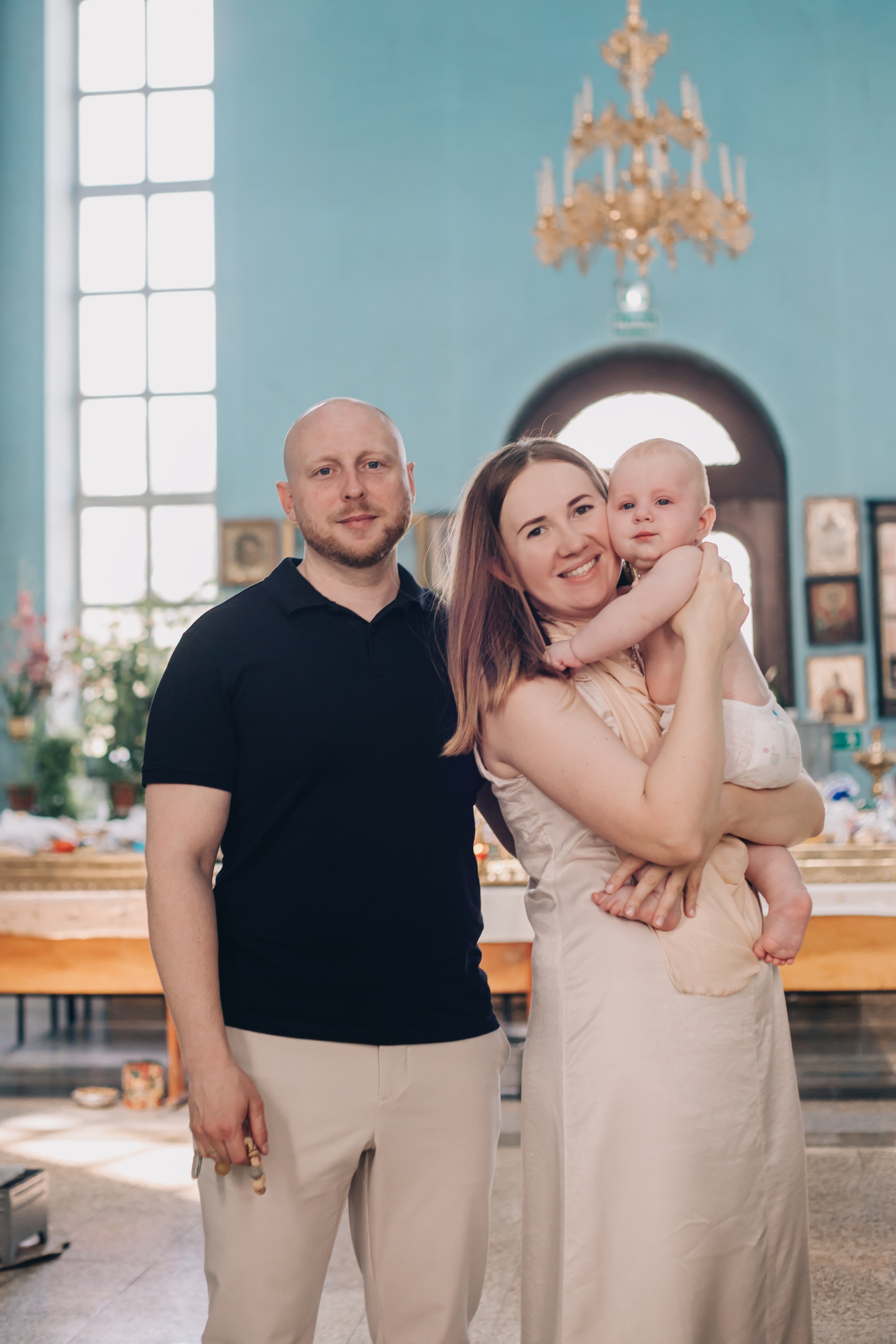 Фотосессия на крещение в Белой Глине. Свадебный и семейный фотограф в Краснодарском крае Мария Данилкина