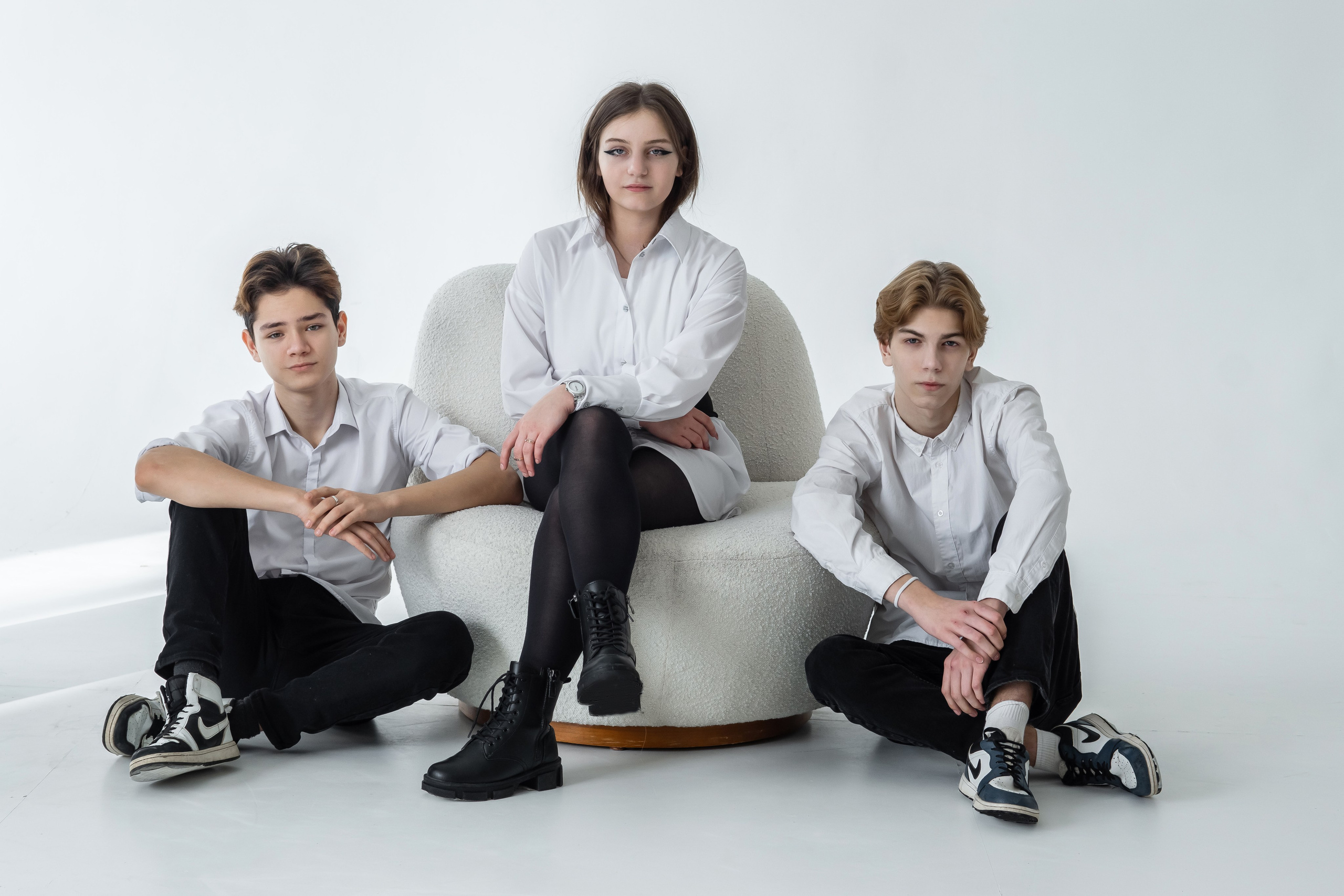 Студийная фотосессия на выпускной альбом. Ольга Плаксина фотограф в Саратове