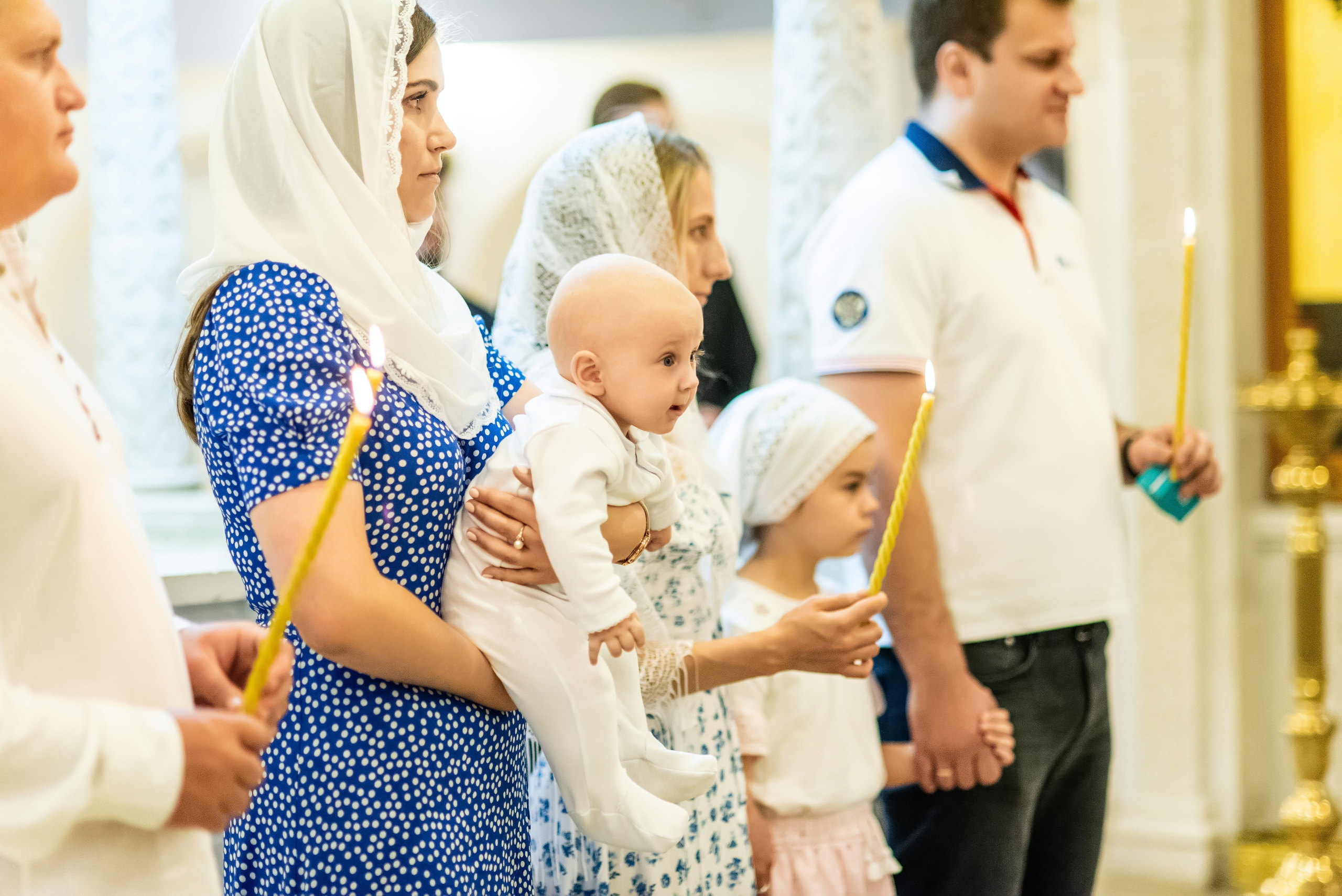 Крещении Ксении. Фотограф Юлия Попова