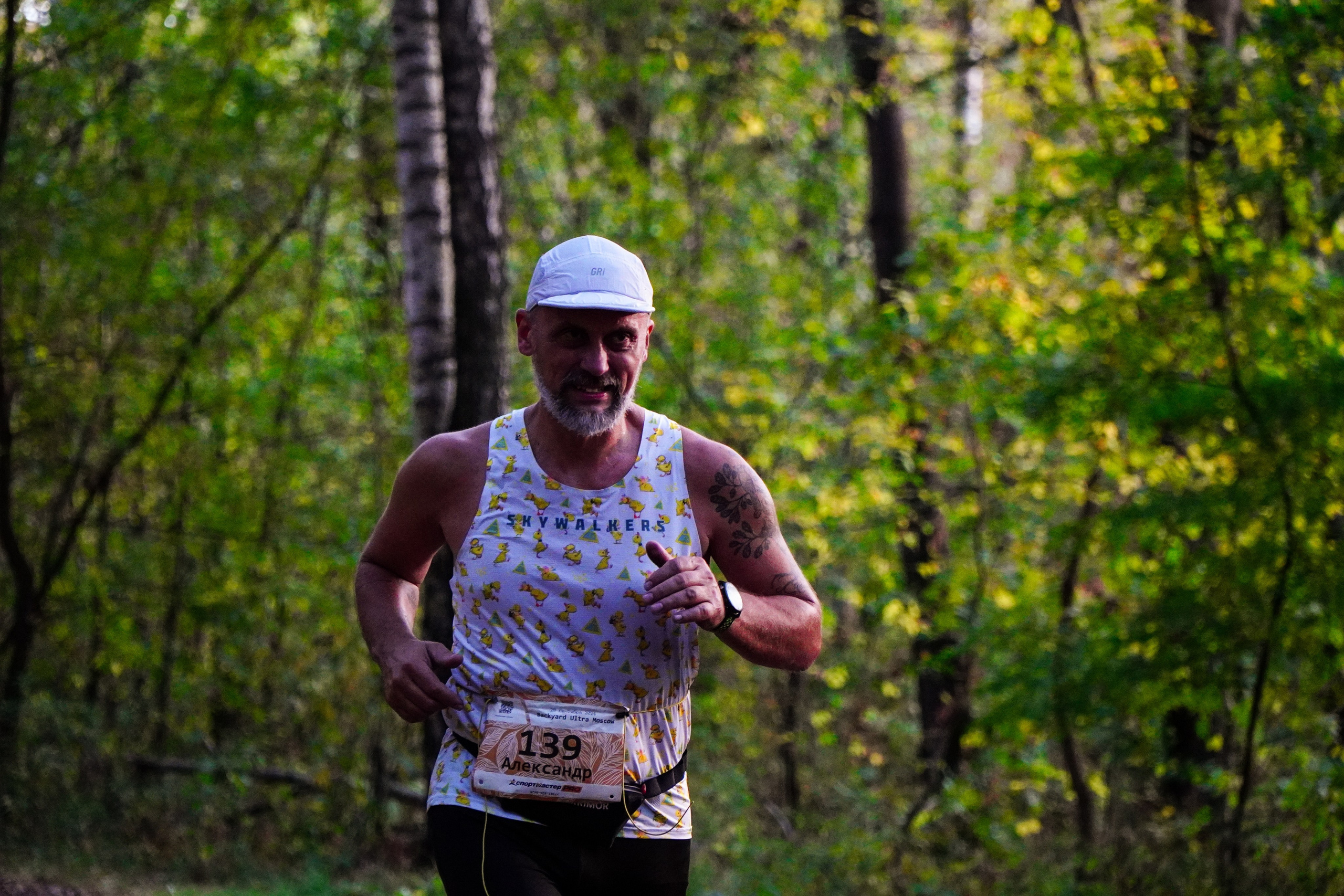 Backyard Ultra Moscow 2024. Роман Капилюшов. Бег. Фото. Видео. г. Люберцы