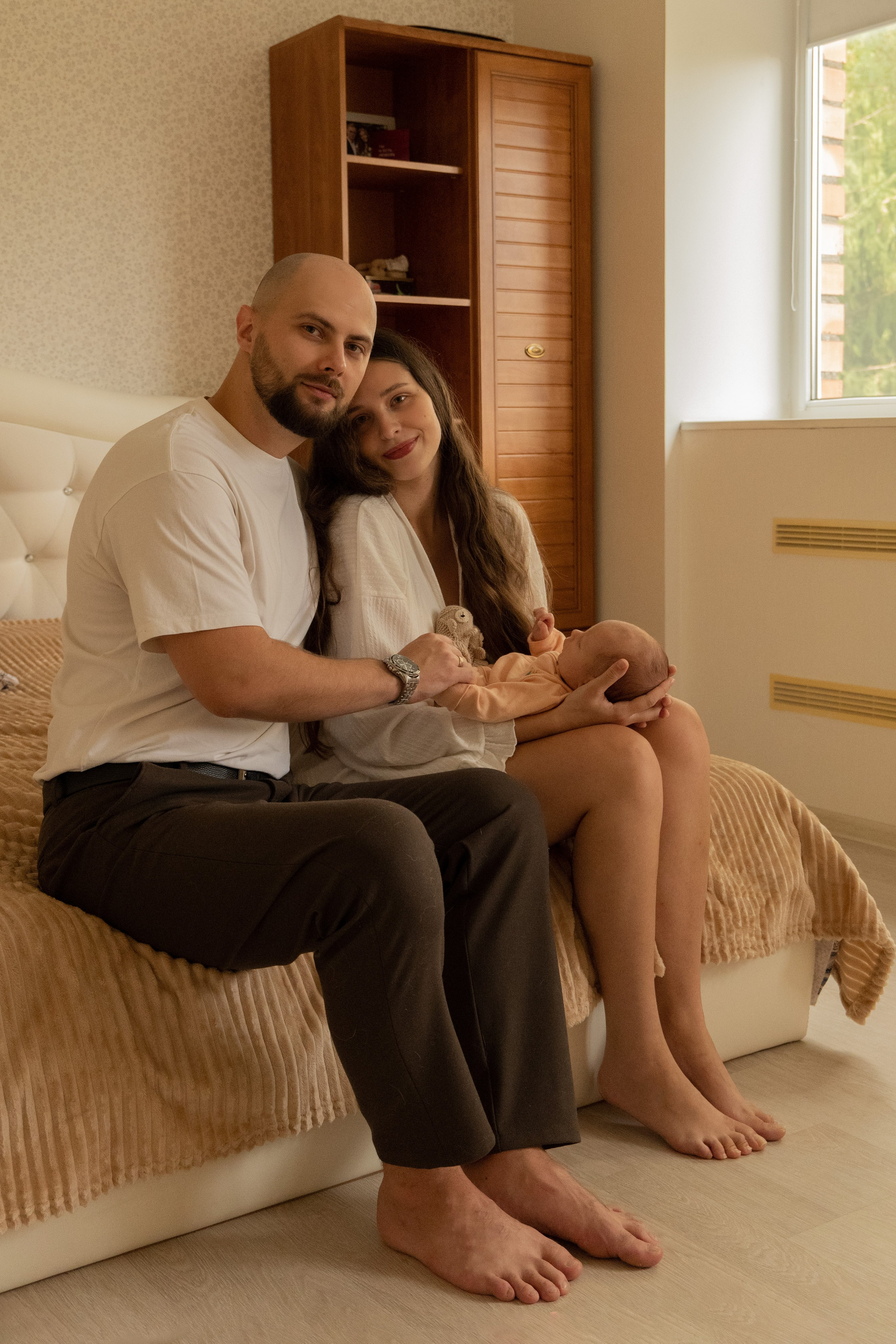 Первый месяц жизни Эмилии. Фотограф видеограф Ольга Василевская