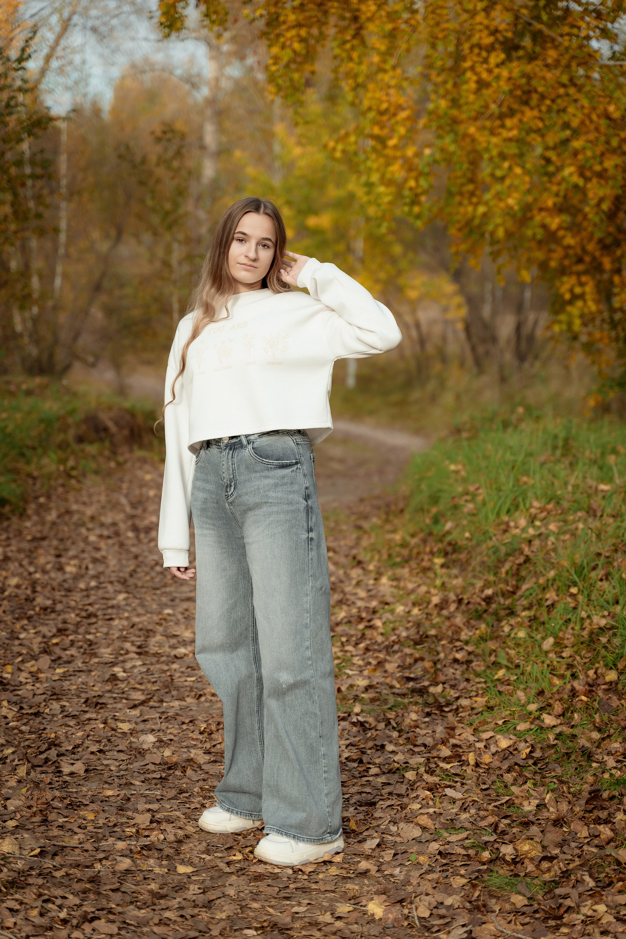 Фотосессия осенью в парке. 11 класс. Фотограф Ким Наталья в Красноярске