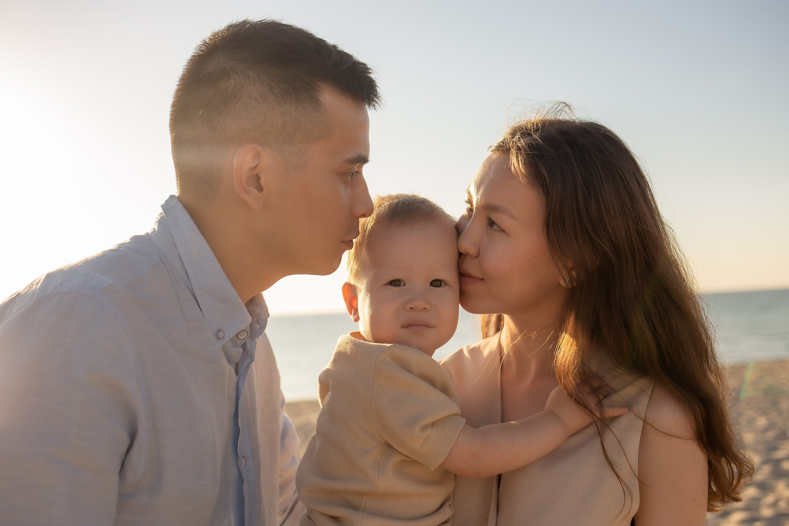Карина, Эмиль и Марсель. На закате лета. Фотограф в Калининграде Решетникова Алина