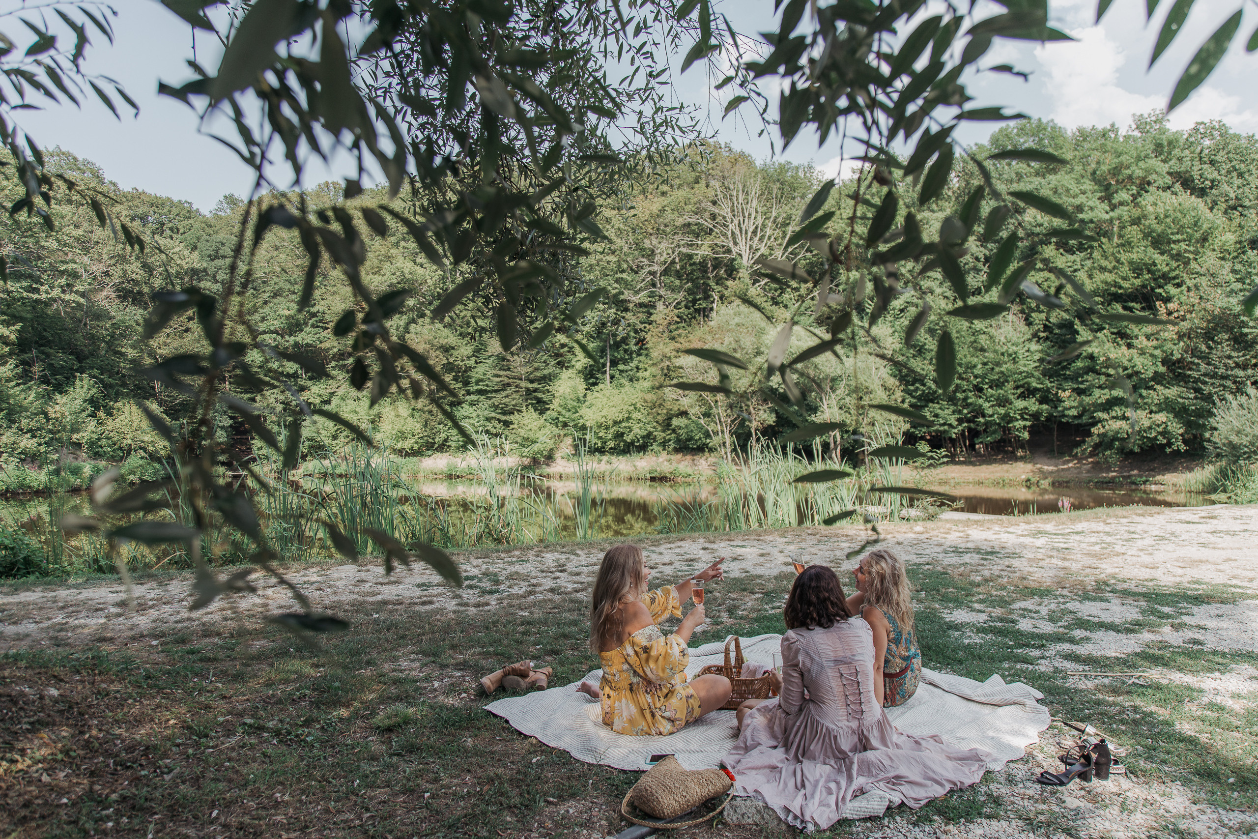 Пикник-фотосессия подруг