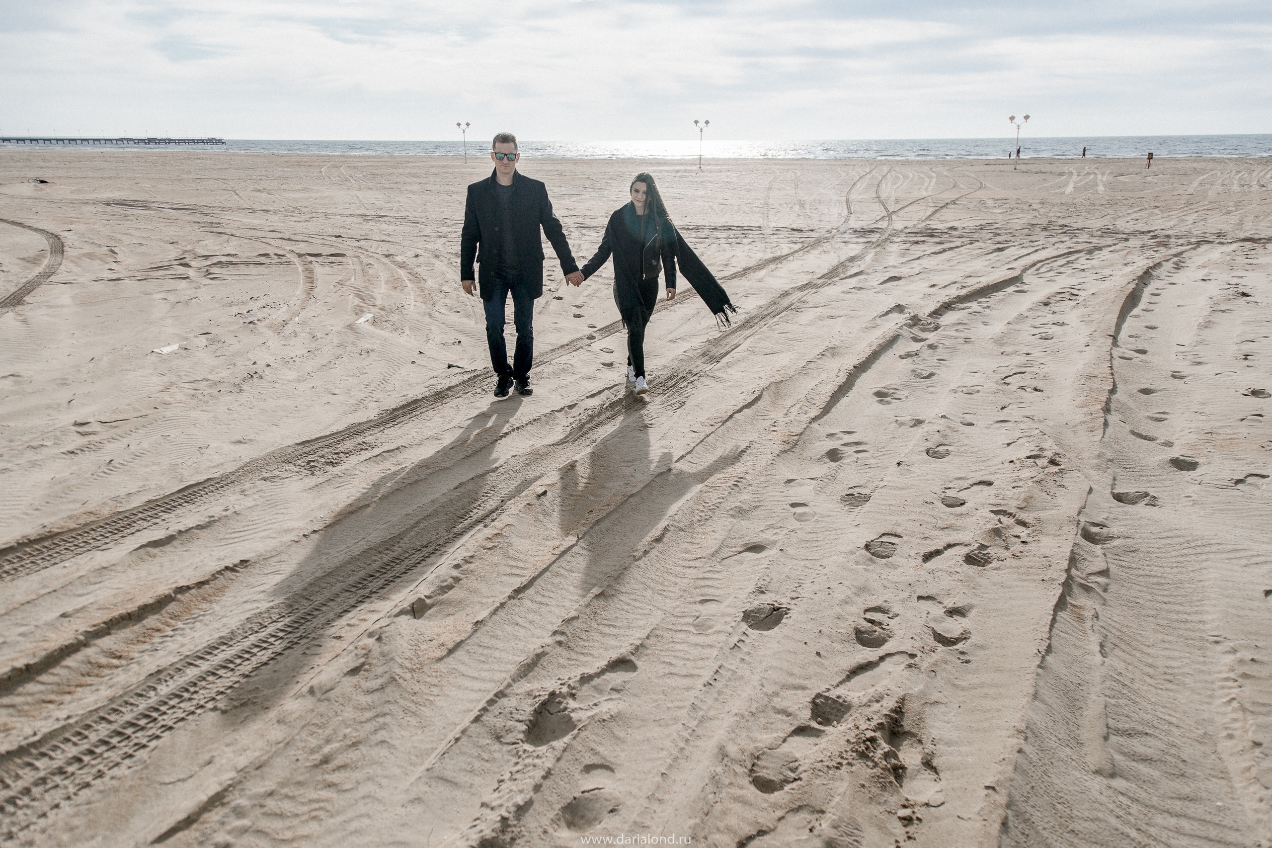 Дарья и Анатолий / песчаный пляж Анапы